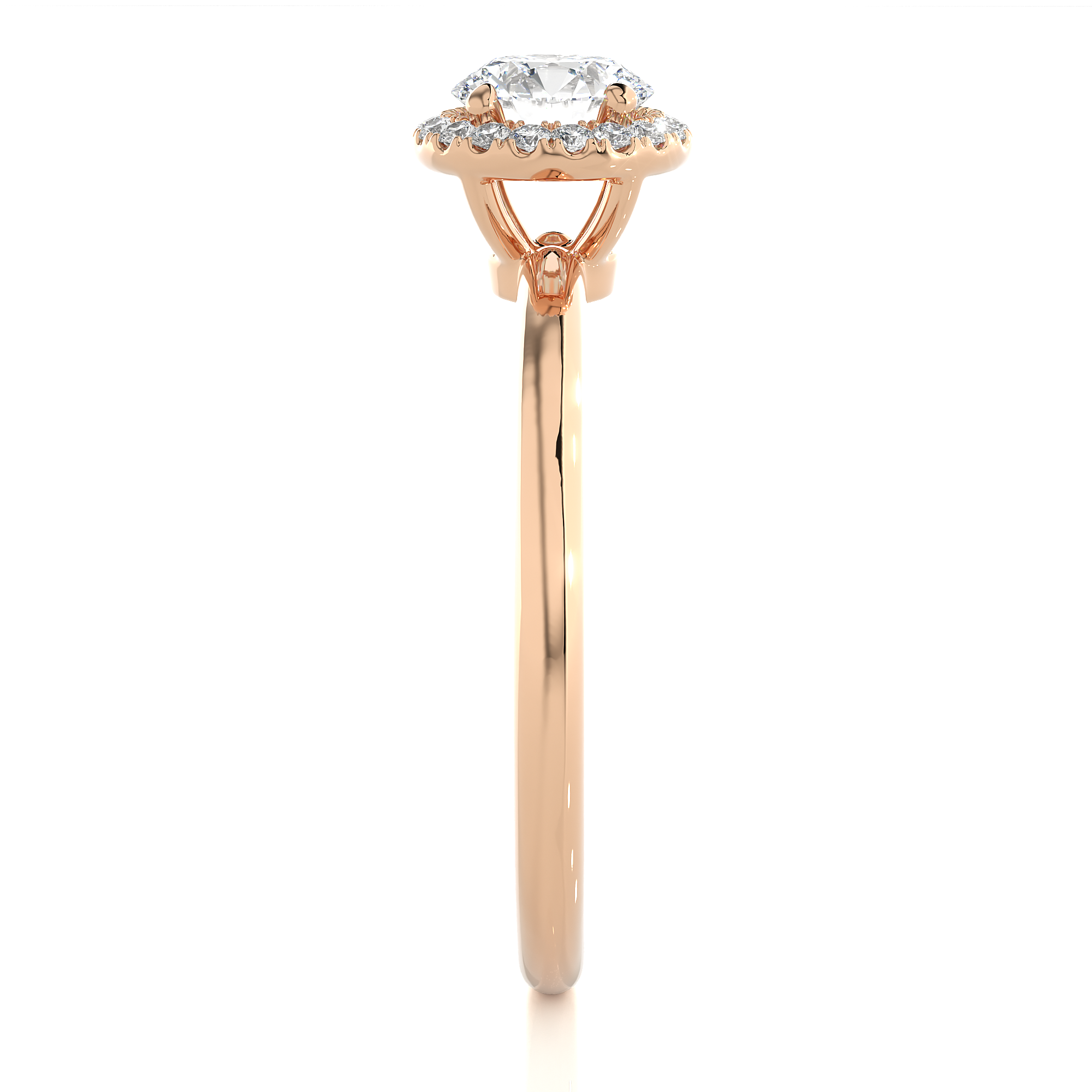 Fresia Solitaire Lab Grown Diamond Ring