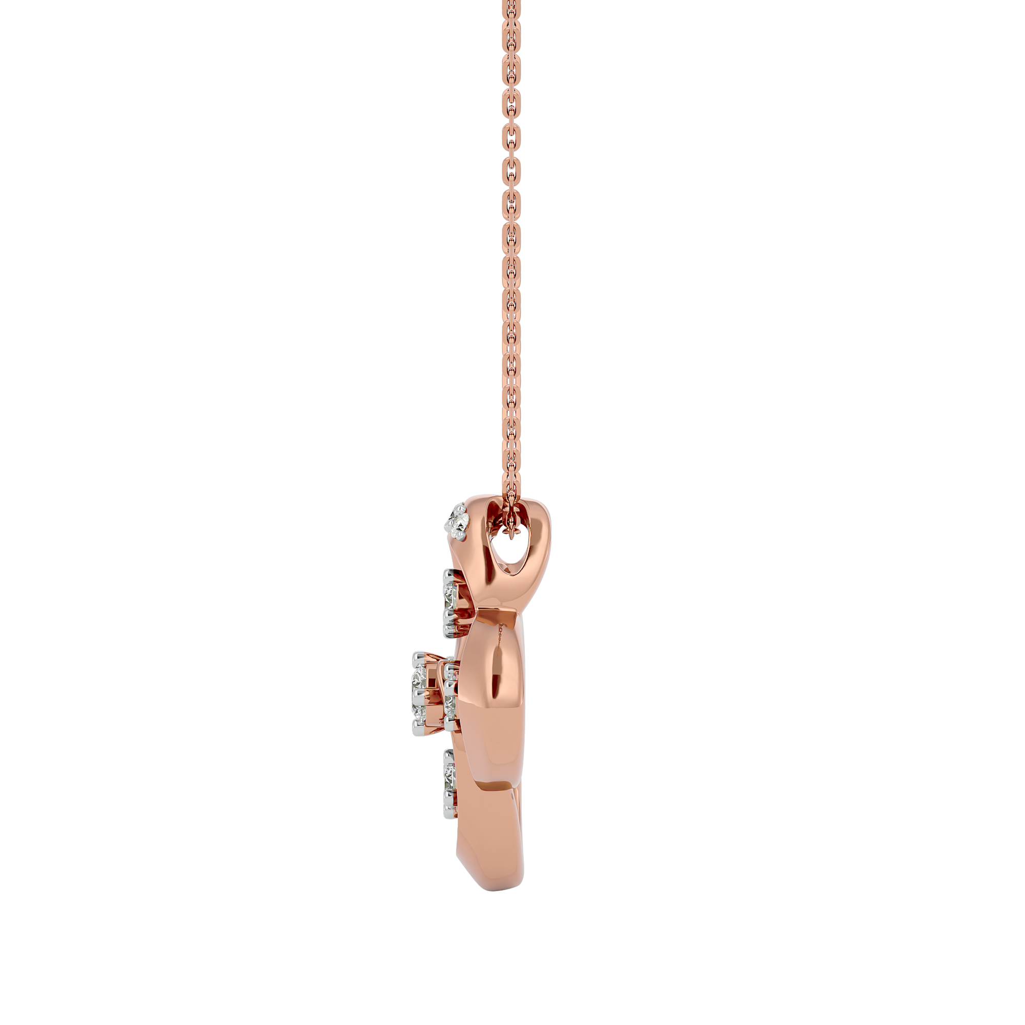 Regal Gleam Lab Grown Diamond Pendant