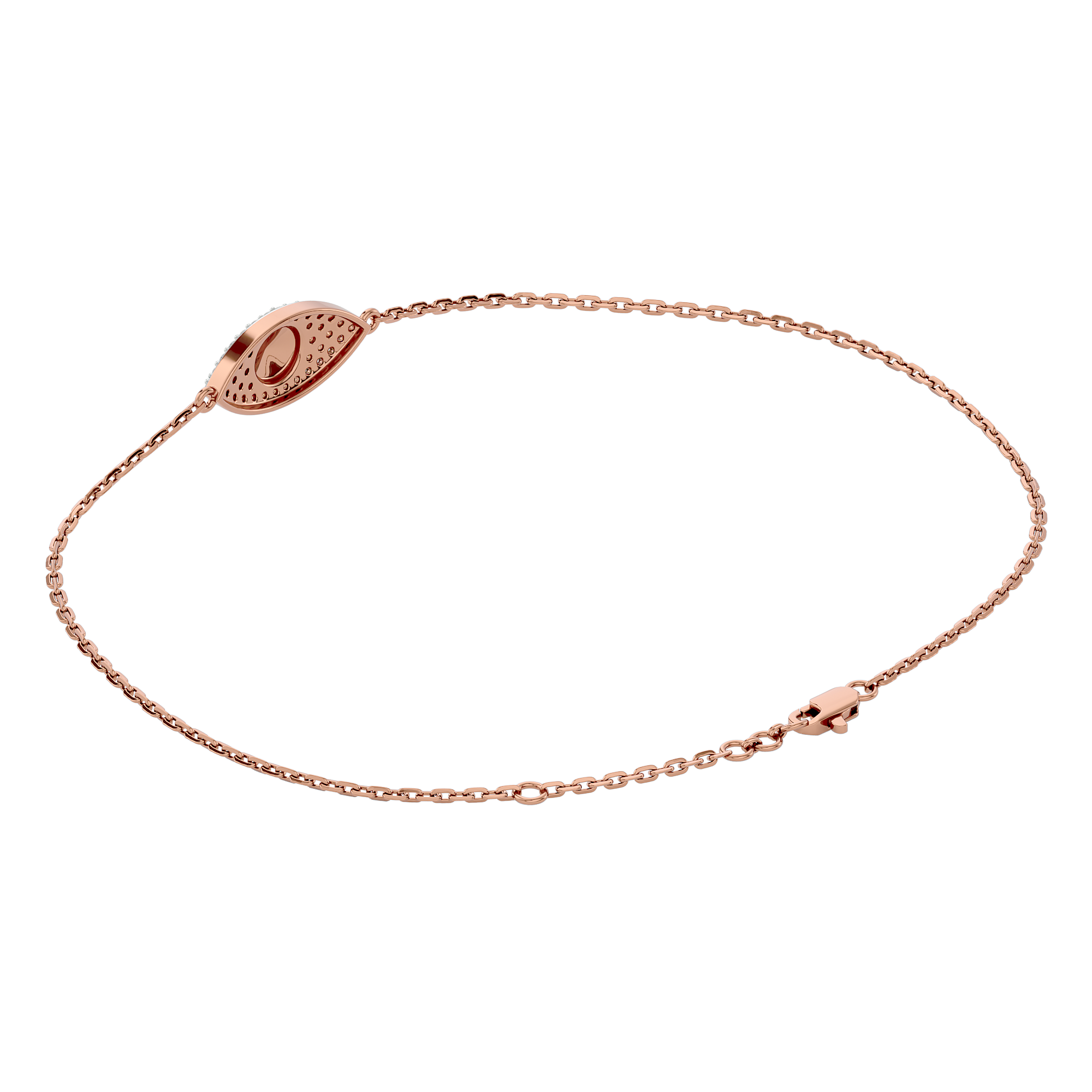 Evil Eye Diamond Bracelet