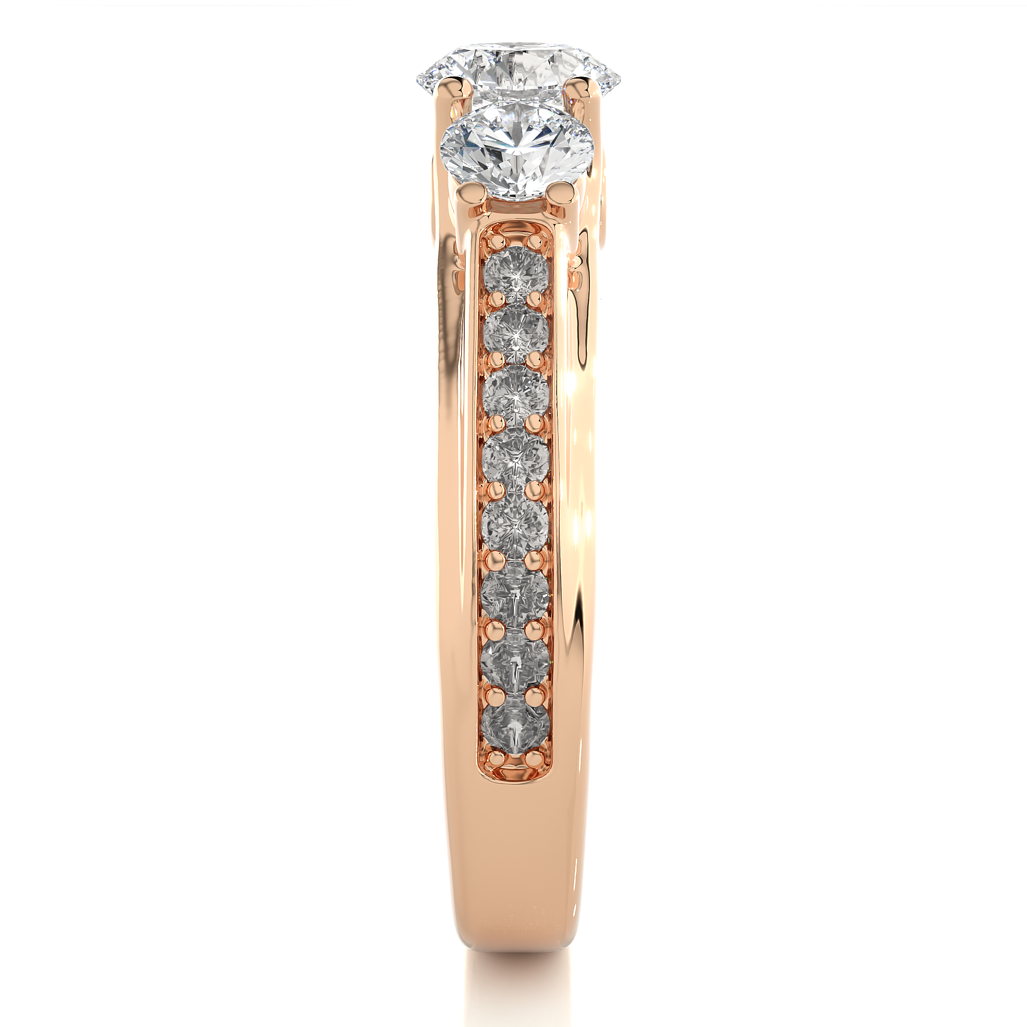 Denali Solitaire Lab Grown Diamond Ring
