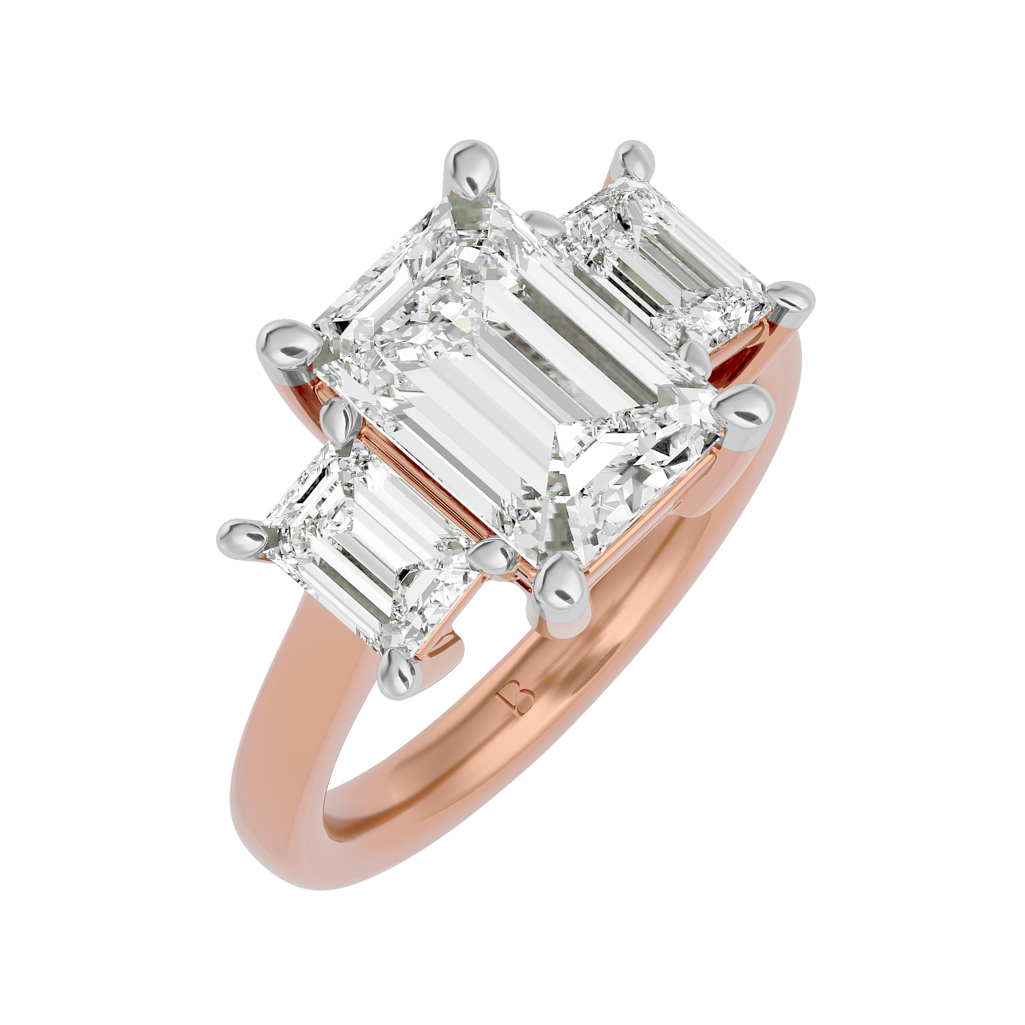 Ethereal Emerald Charm Ring