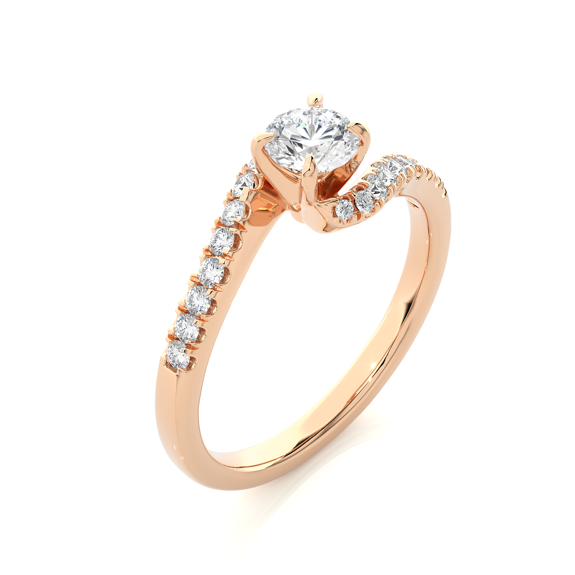 Polaris Solitaire Lab Grown Diamond Ring