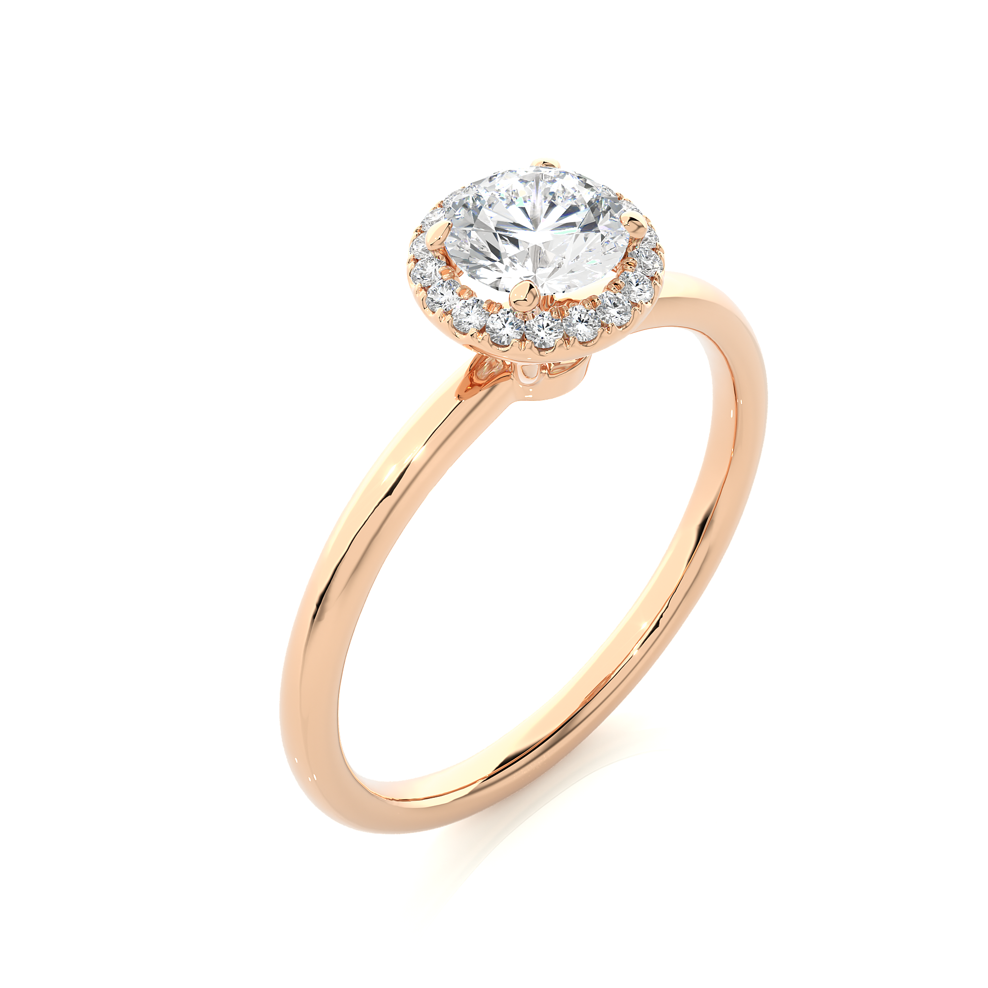 Fresia Solitaire Lab Grown Diamond Ring
