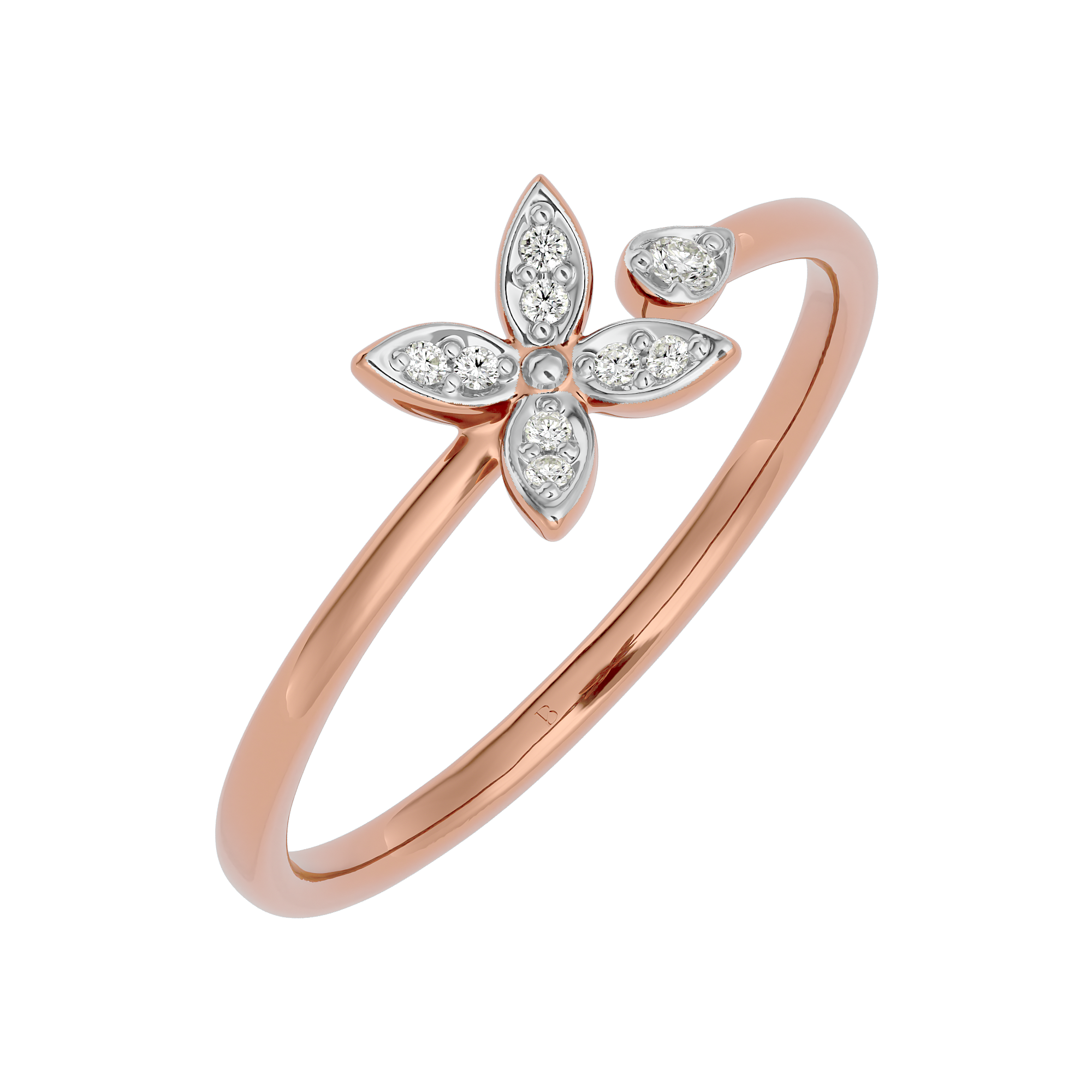 Amazon.com: XUKYAA Crystal Petal Rings For Women Cubic Zirconia Compatible  With Compatible With Compatible With Lotus Five Petal Flower Gold Ring For Daily  Wear Jewelry Femme-28492 : Clothing, Shoes & Jewelry
