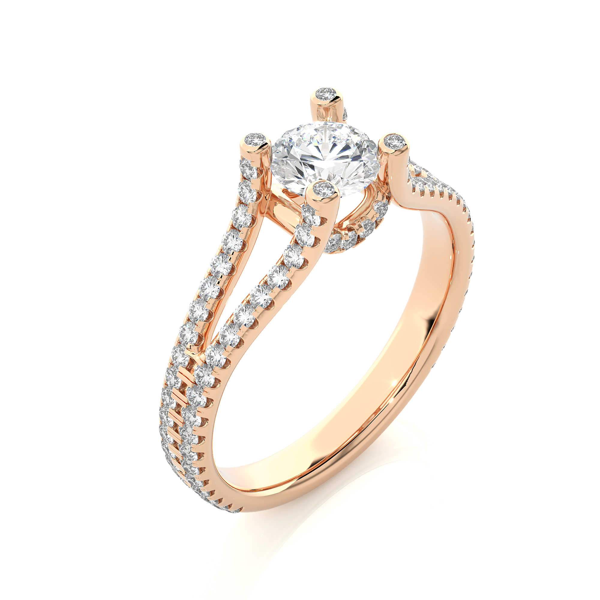 Riversong Solitaire Lab Grown Diamond Ring