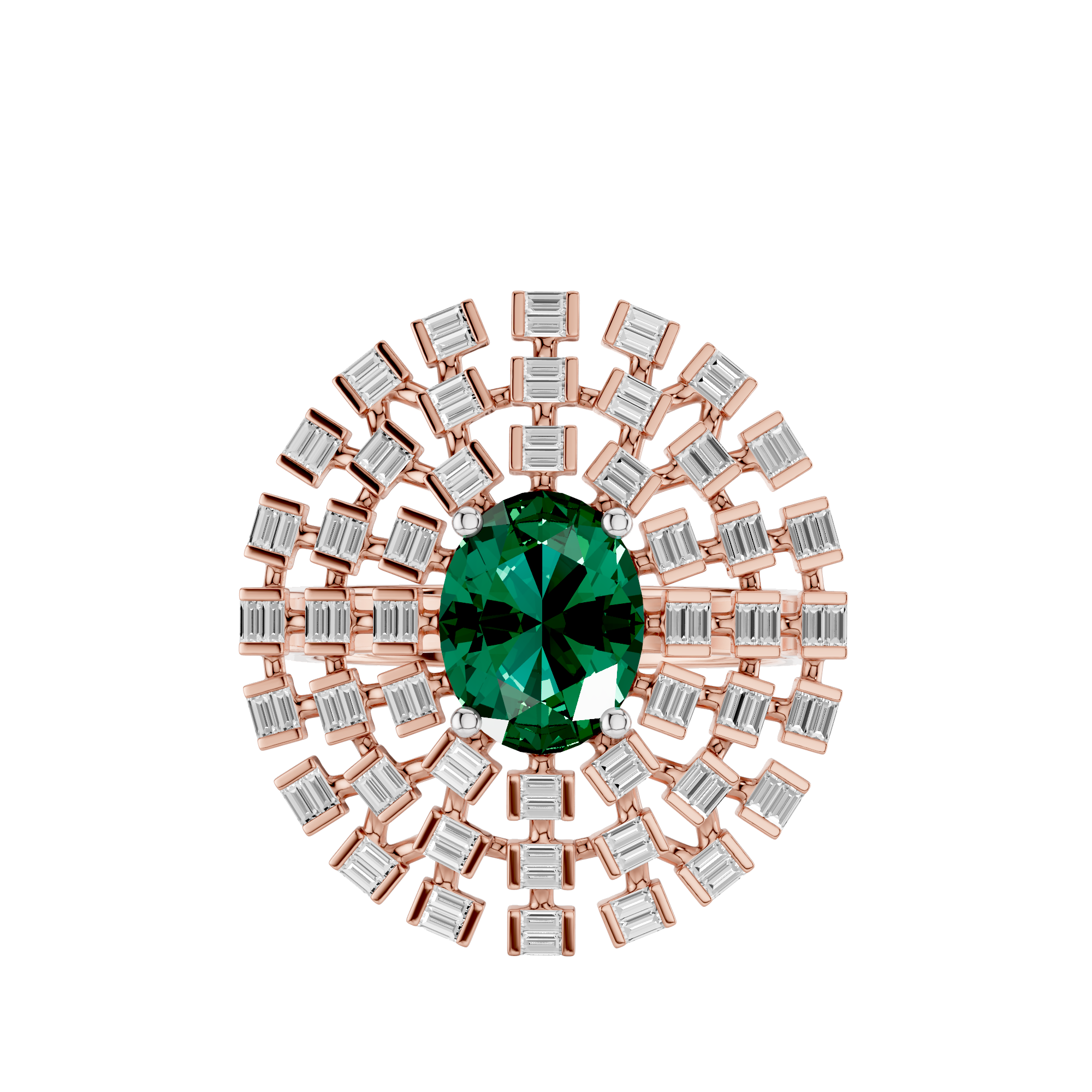 The Valençe Baguette Lab Grown Diamond Ring