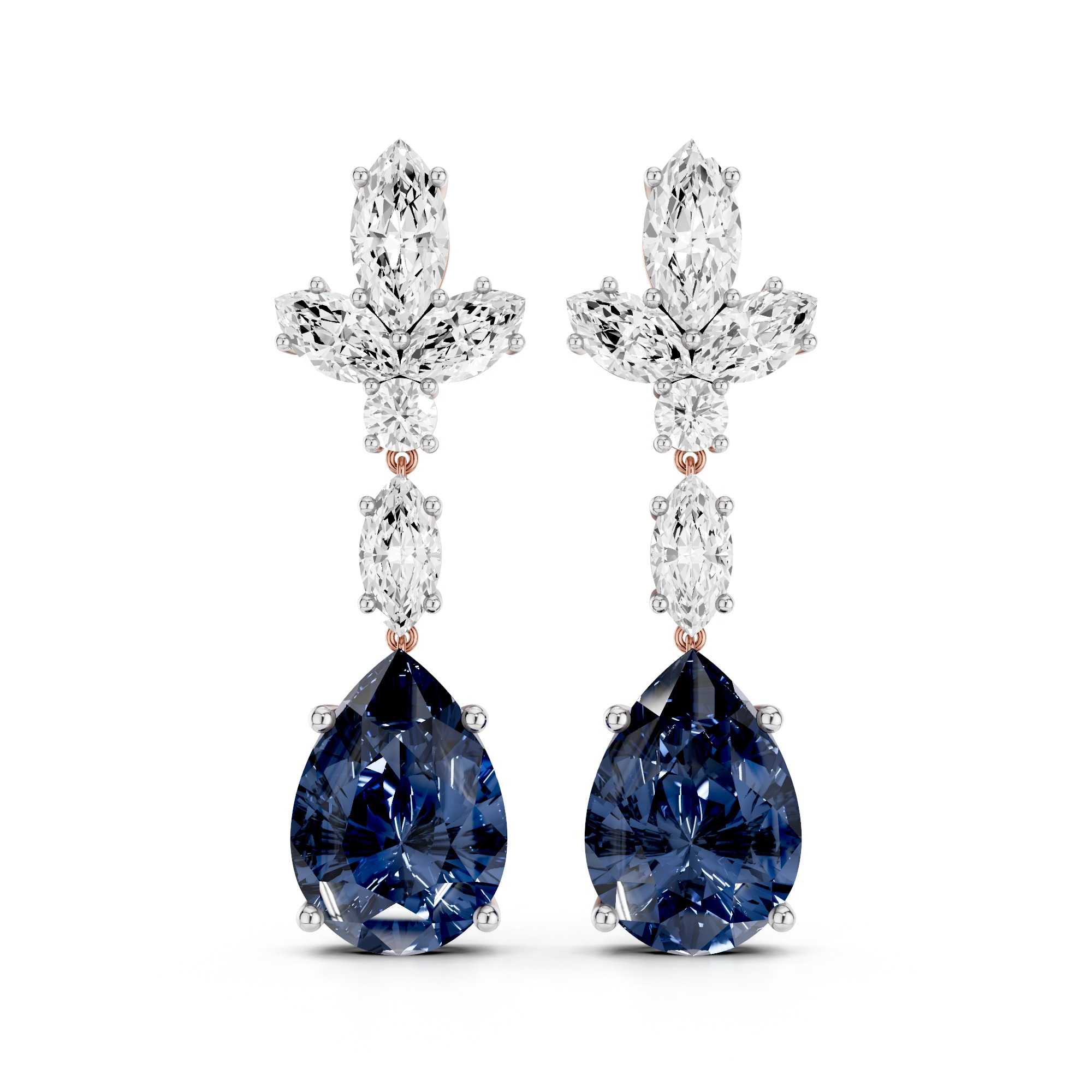 The Marquise Étoile Lab Grown Diamond Earrings