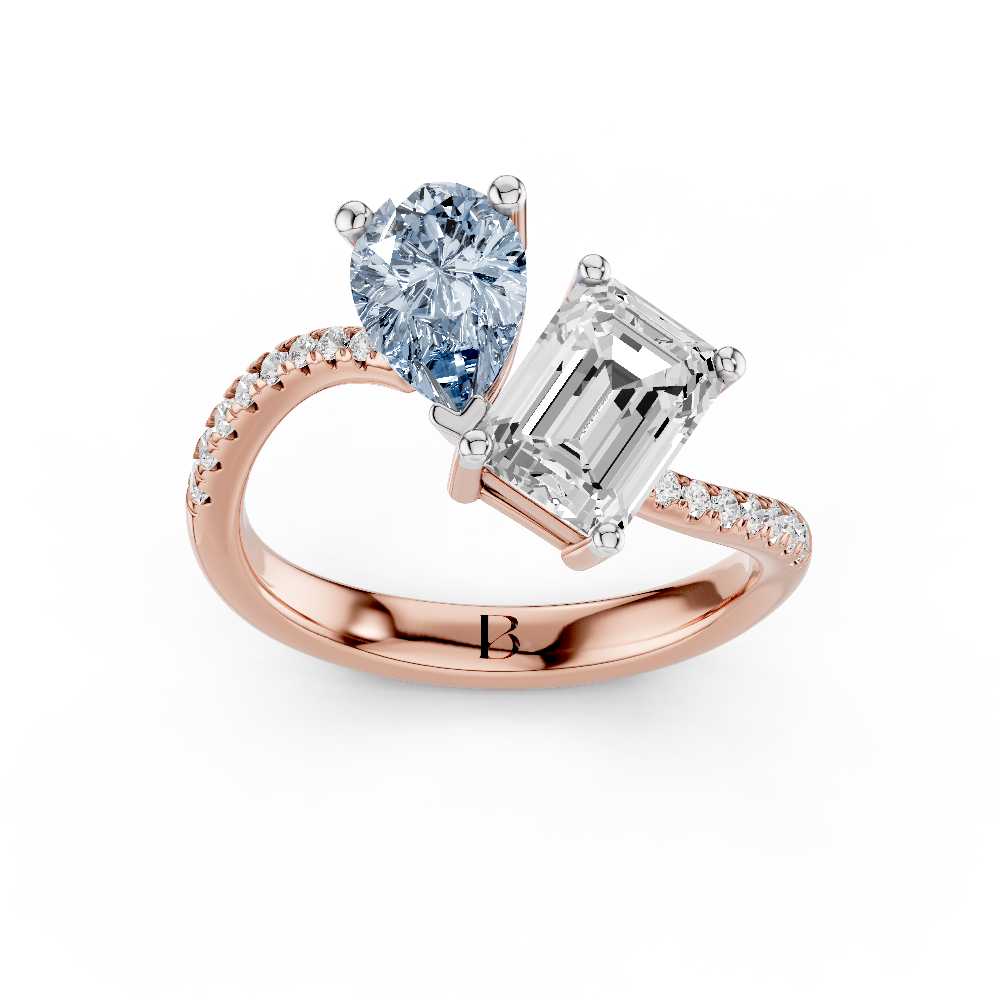The Aurevienne Trinity Diamond Ring