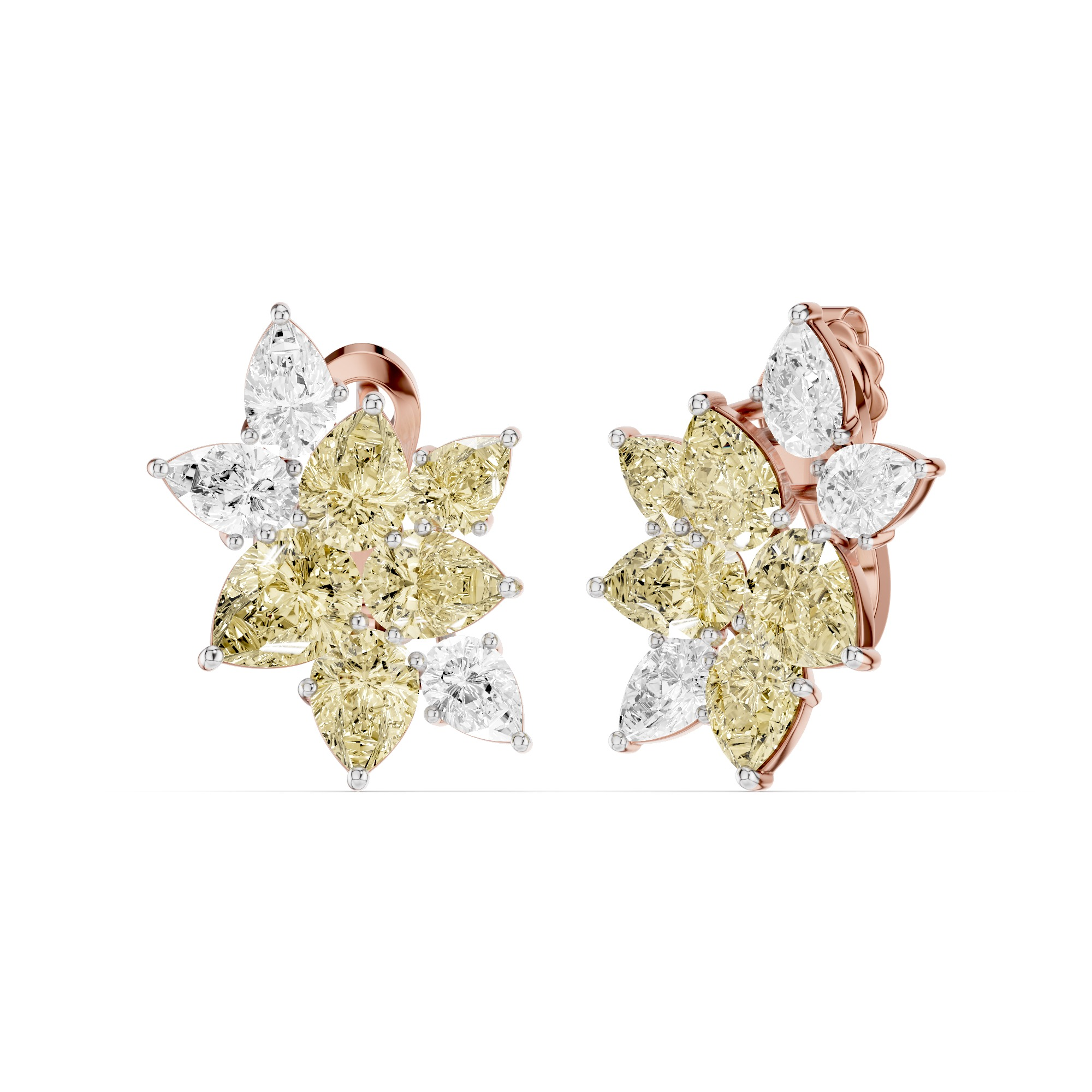 Étoile Poire Lab Grown Diamond Earrings