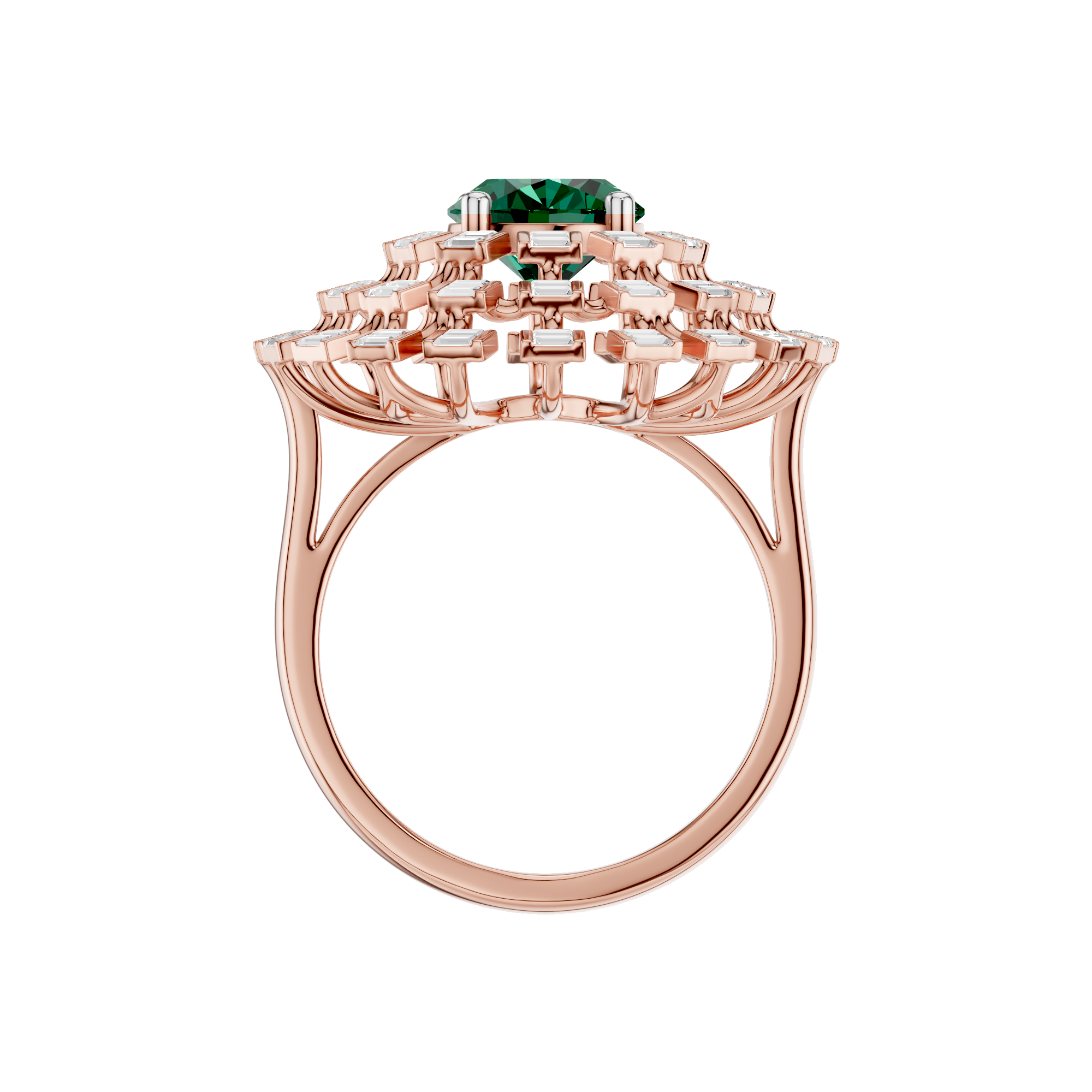 The Valençe Baguette Lab Grown Diamond Ring
