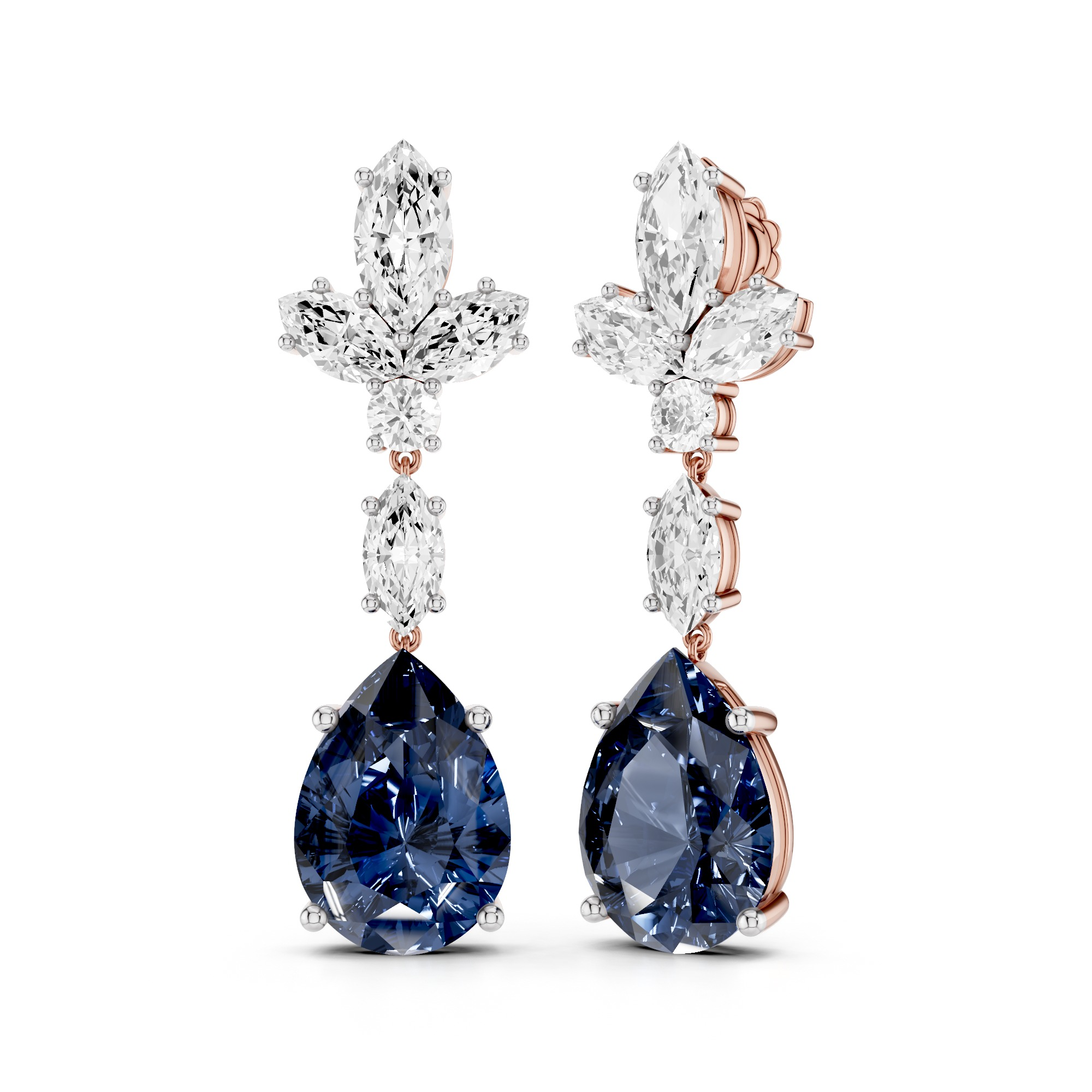 The Marquise Étoile Lab Grown Diamond Earrings