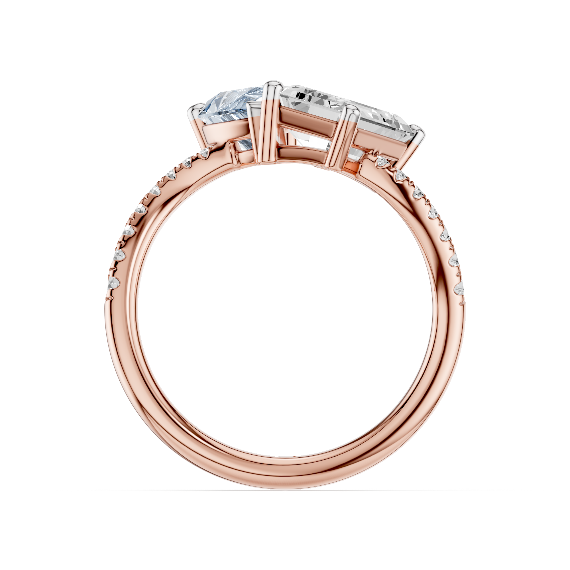 The Aurevienne Trinity Diamond Ring