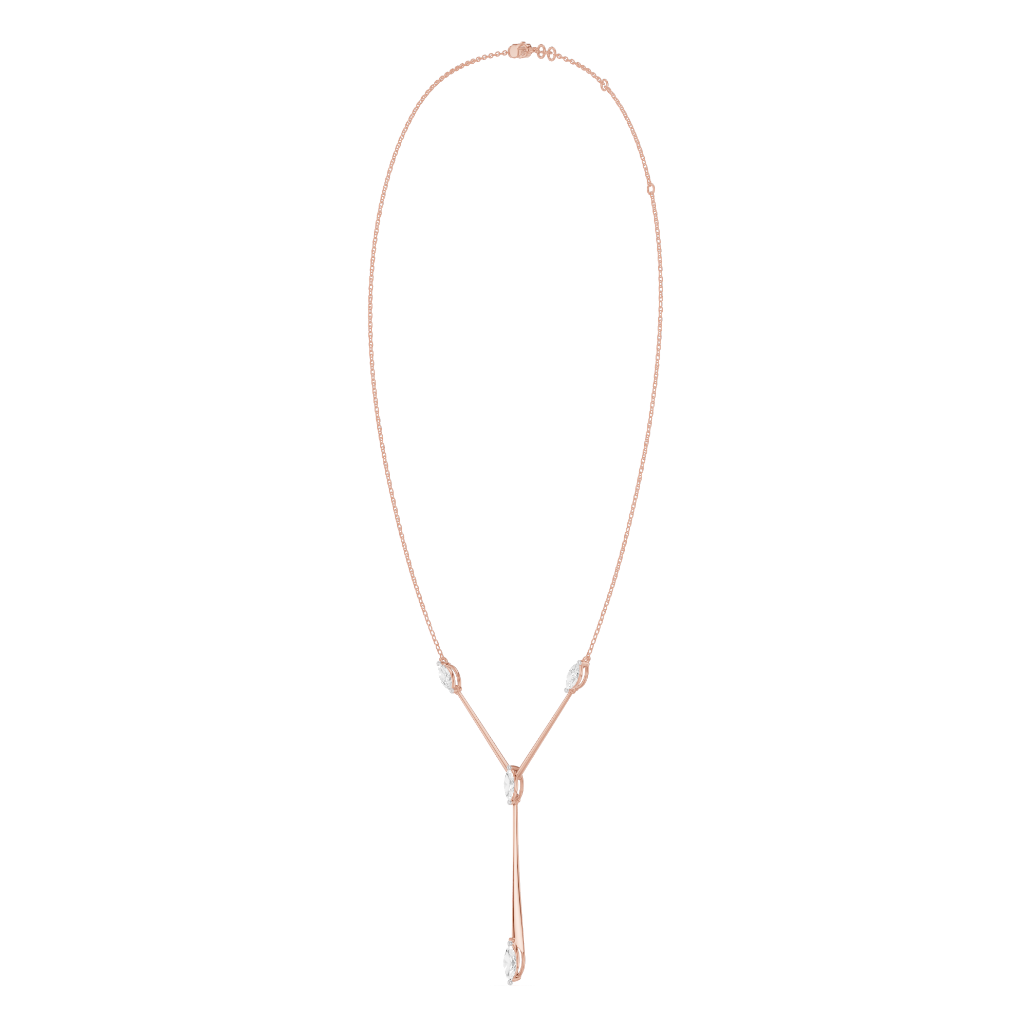 The Zyraelle Marquise Diamond Pendant