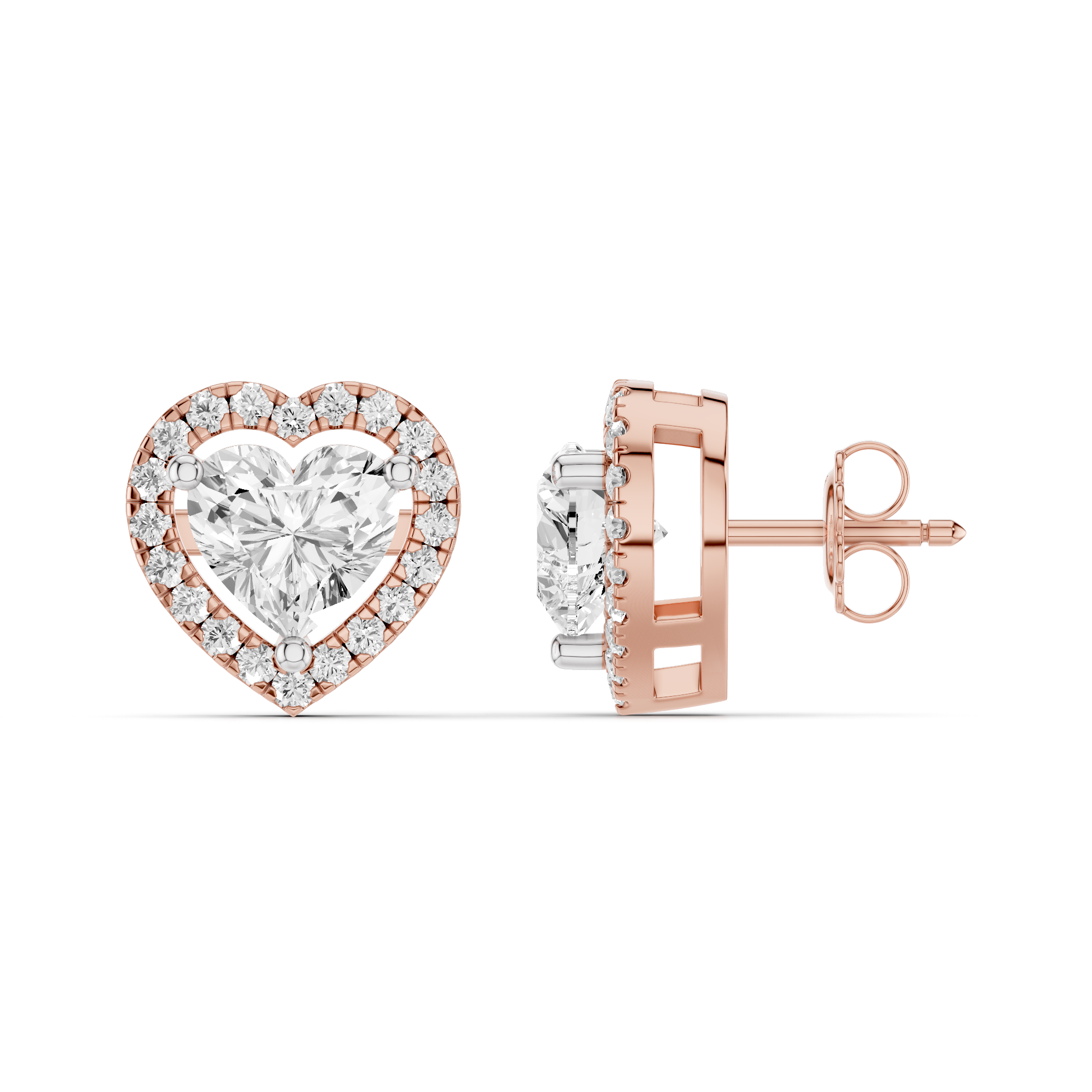 The Amorette Royale Diamond Earrings