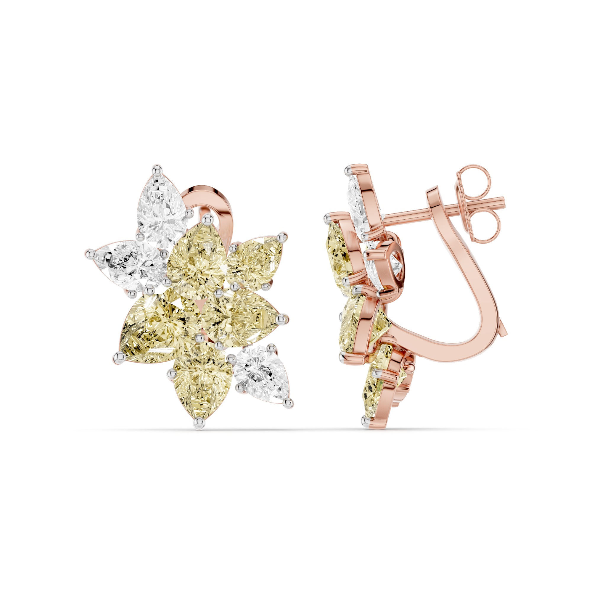 Étoile Poire Lab Grown Diamond Earrings