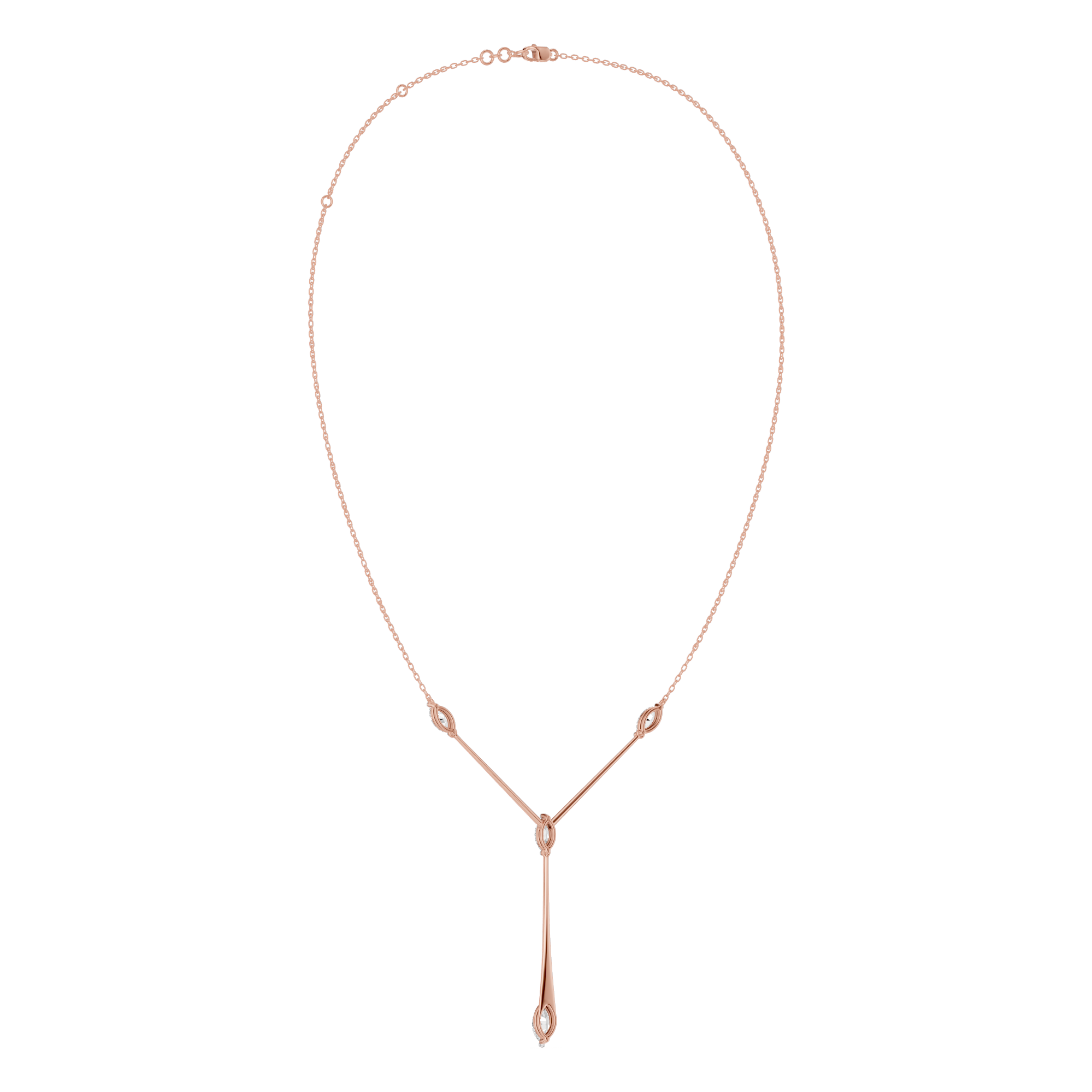 The Zyraelle Marquise Diamond Pendant