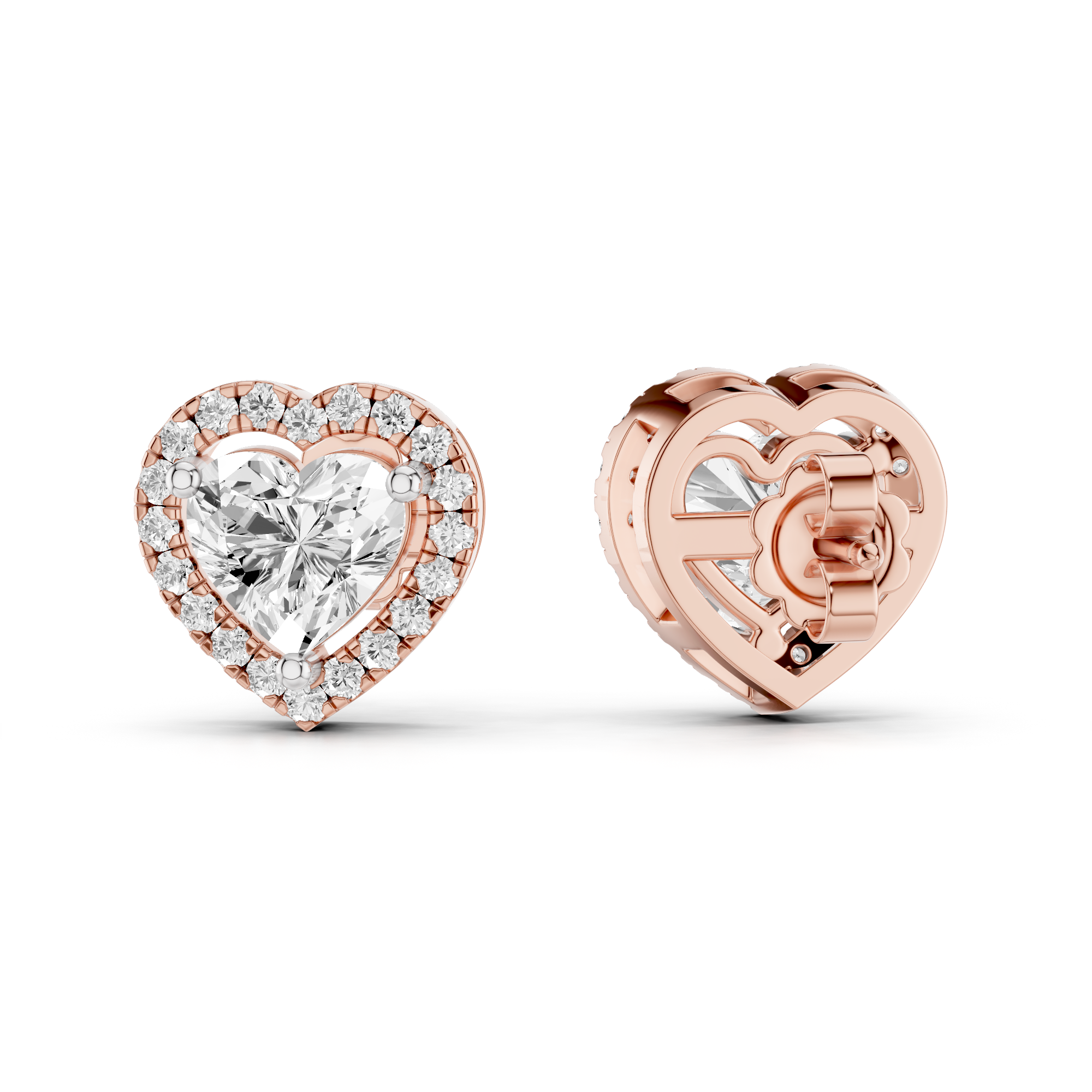 The Amorette Royale Diamond Earrings