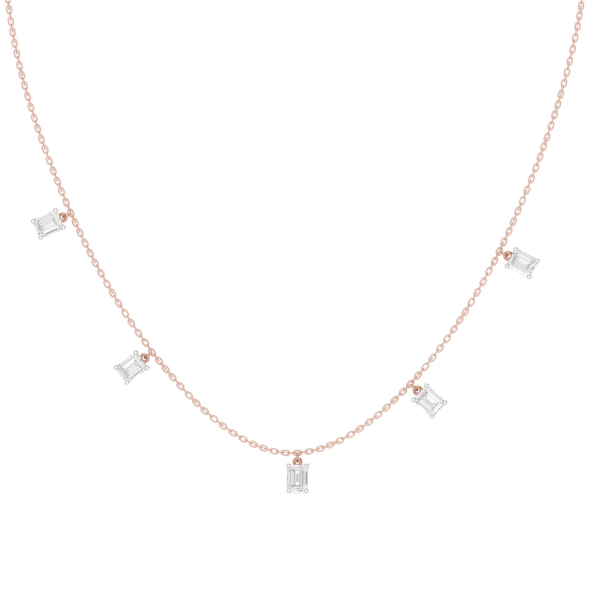 The Orynthé Emerald Diamond Necklace