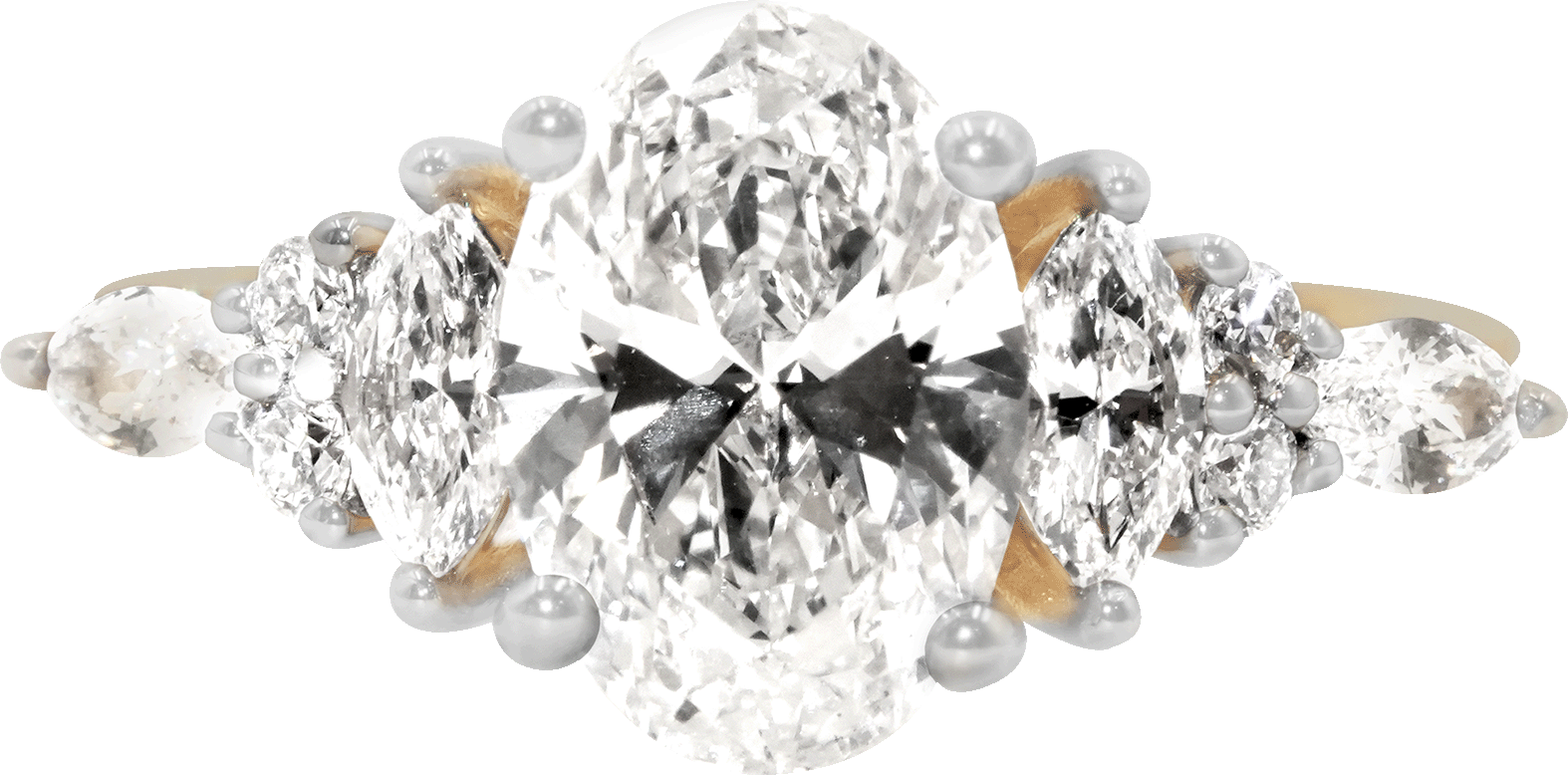 Imperial Aura Diamond Ring