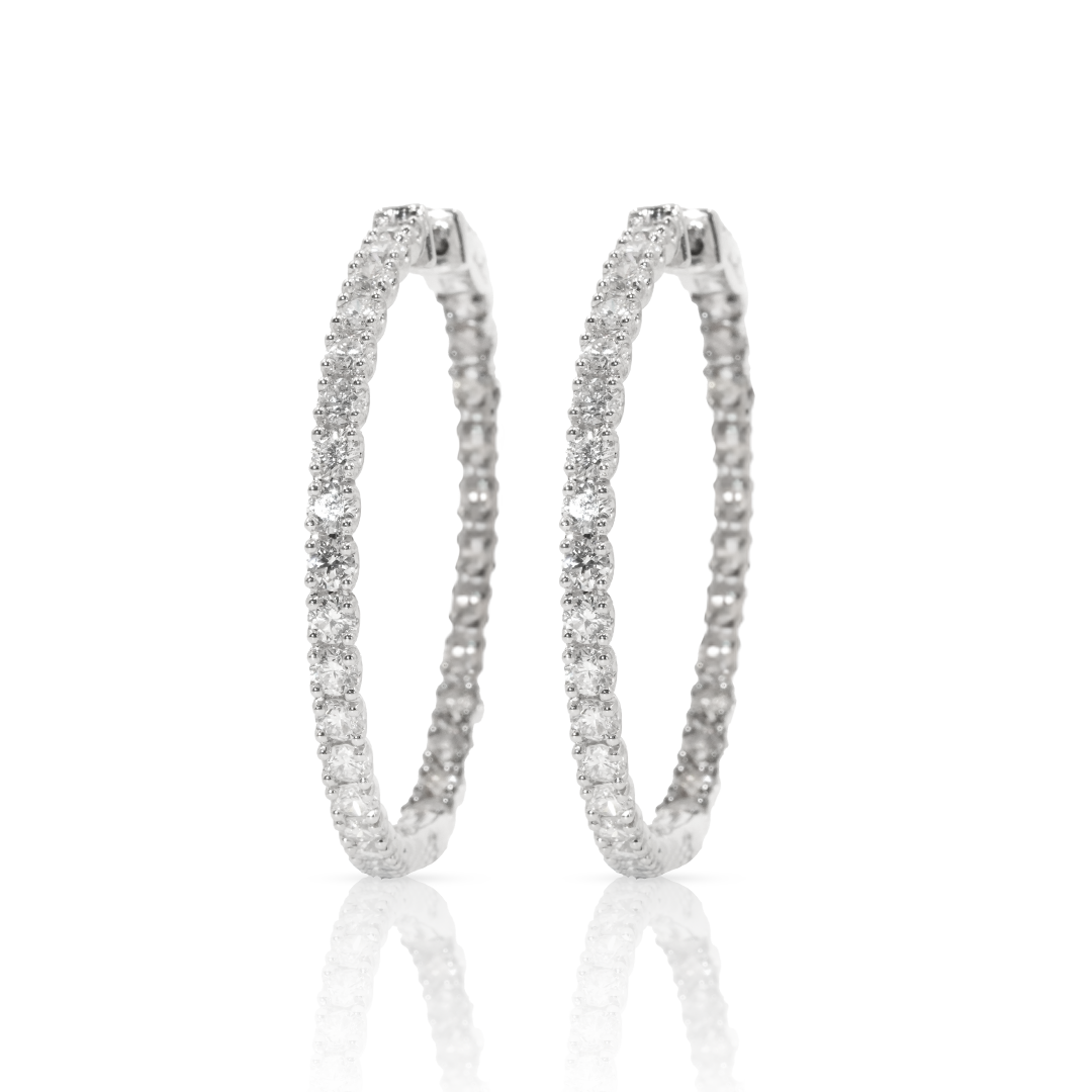 Opulent Orbit Hoops