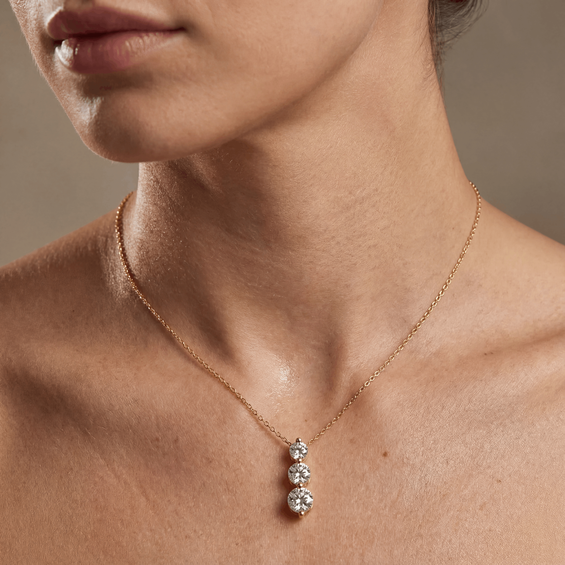 Triluna Lab Grown Diamond Pendant