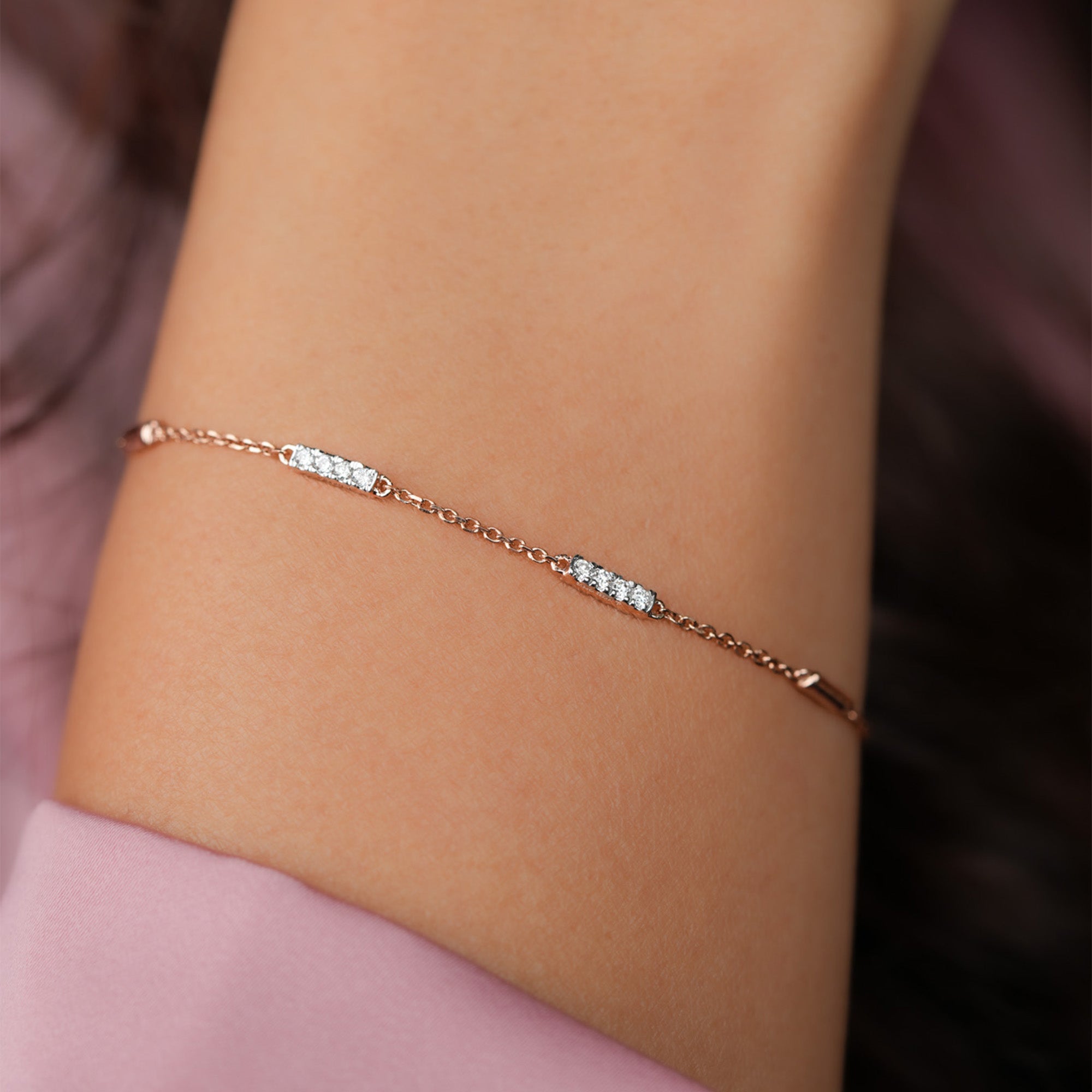 Luminious Elegance Lab Grown Diamond Bracelet