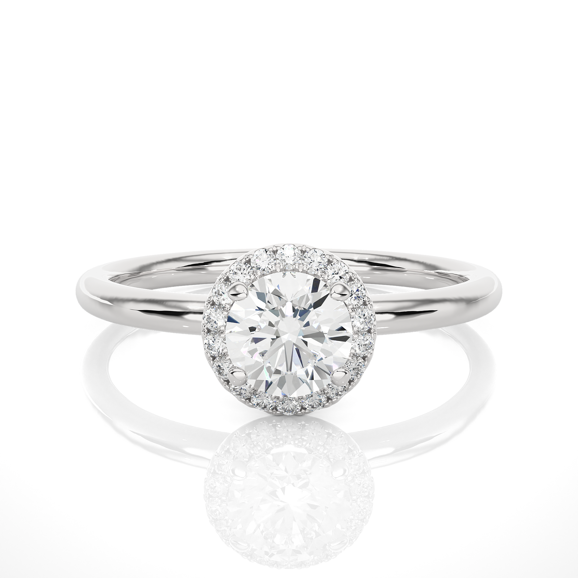 Fresia Solitaire Lab Grown Diamond Ring