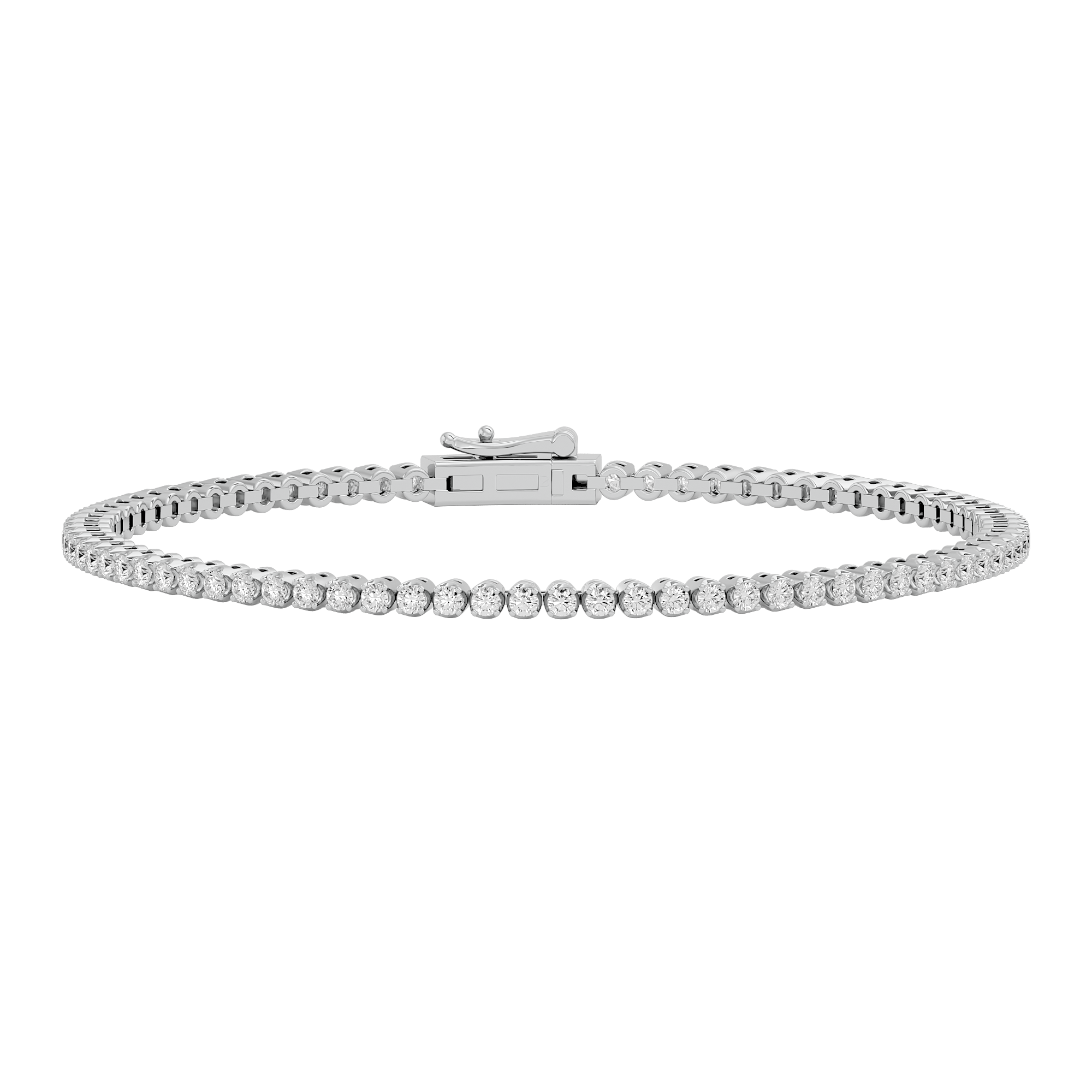 Celestial Harmony Tennis Lab Grown Diamond Bracelet