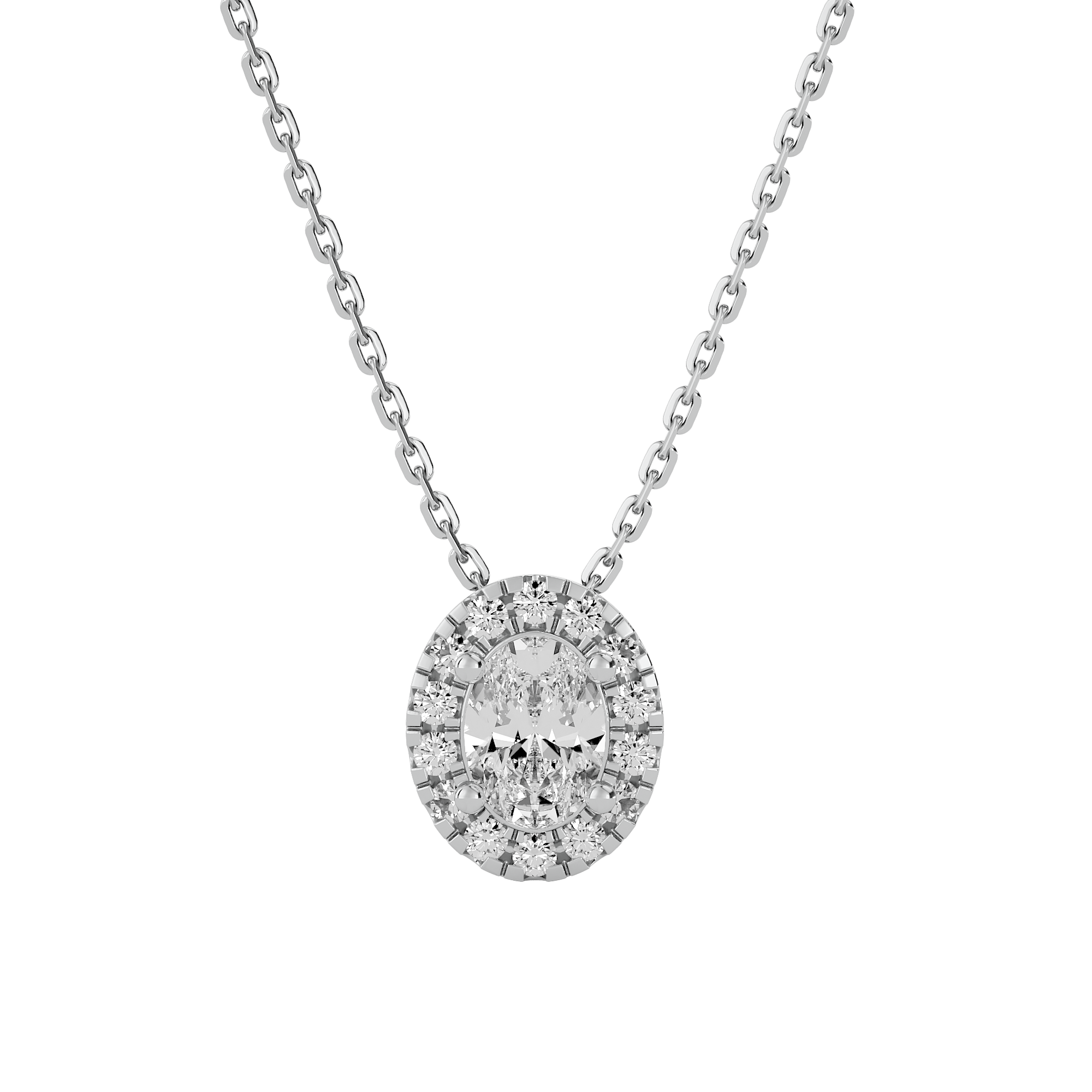 Majestic Radiance Lab Grown Diamond Pendant