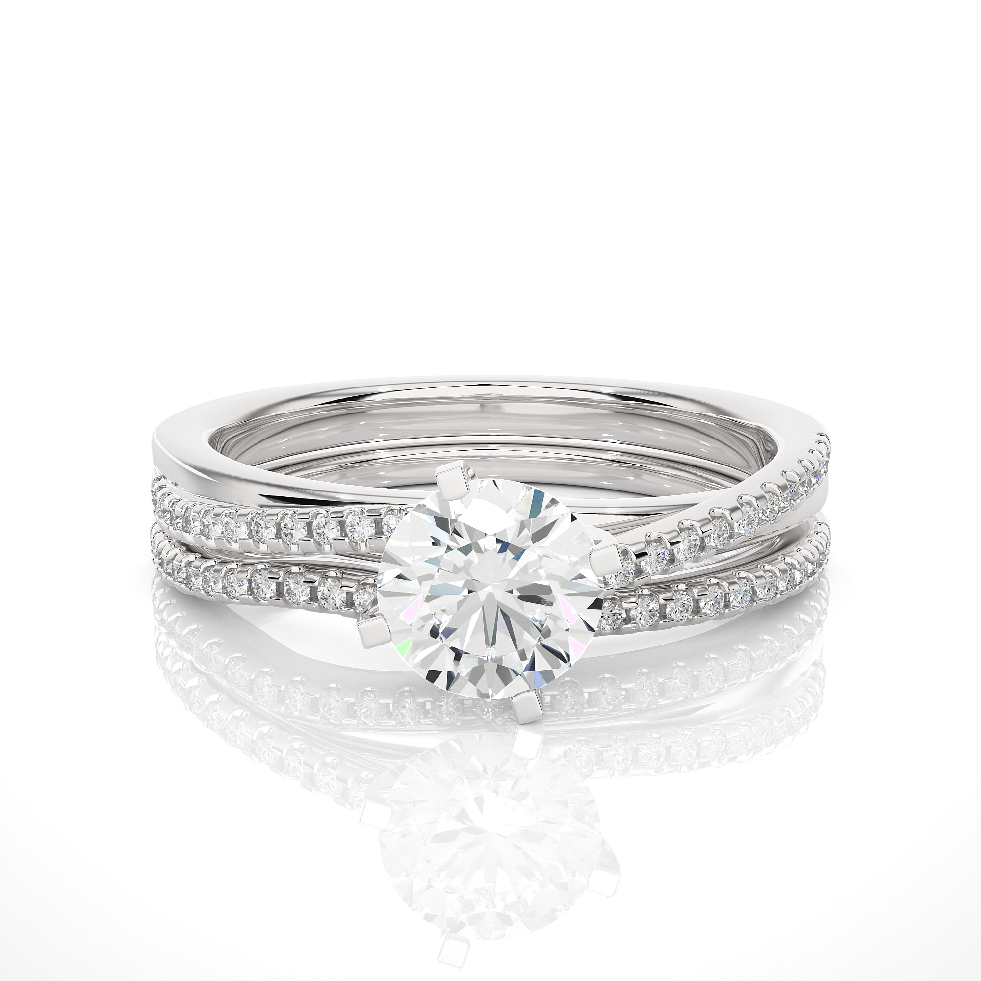 Lena Solitaire Lab Grown Diamond Ring