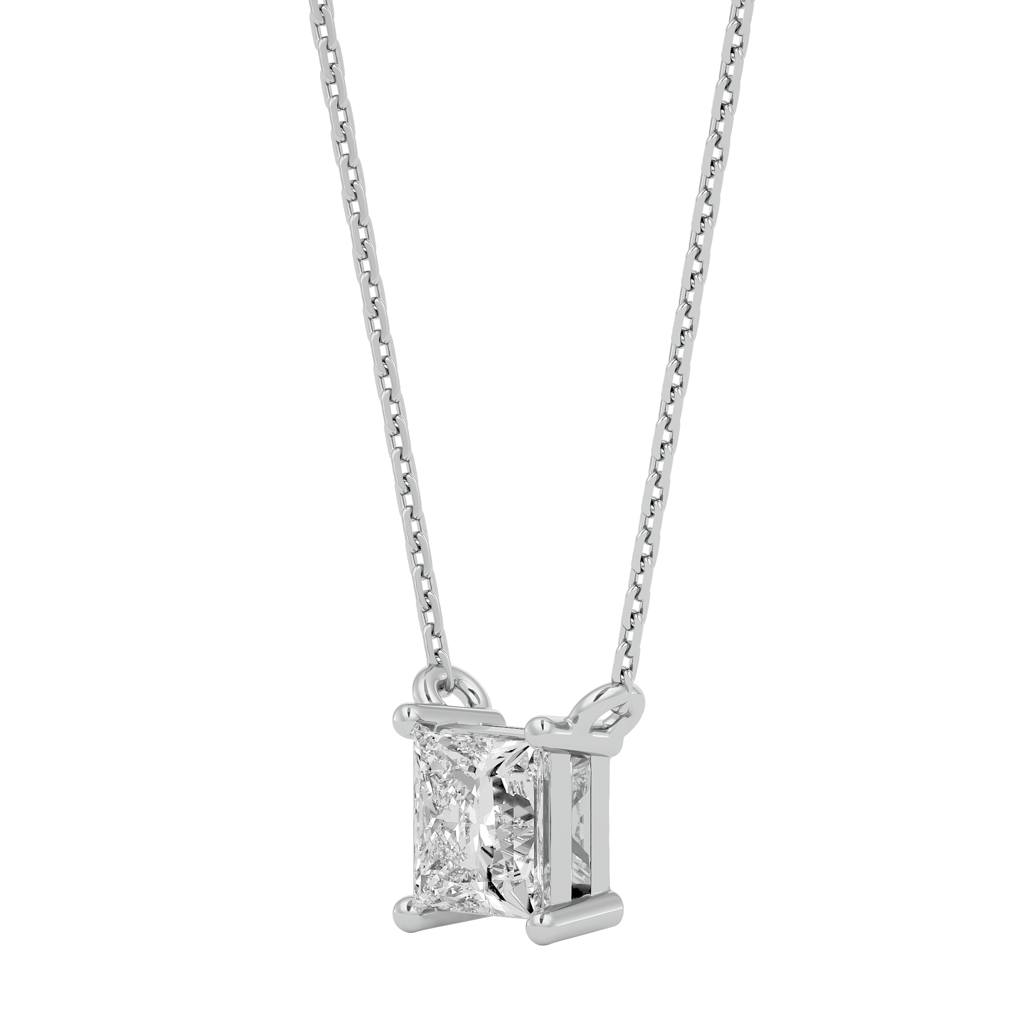 Aurelia Radiance Solitaire Lab Grown Diamond Pendant