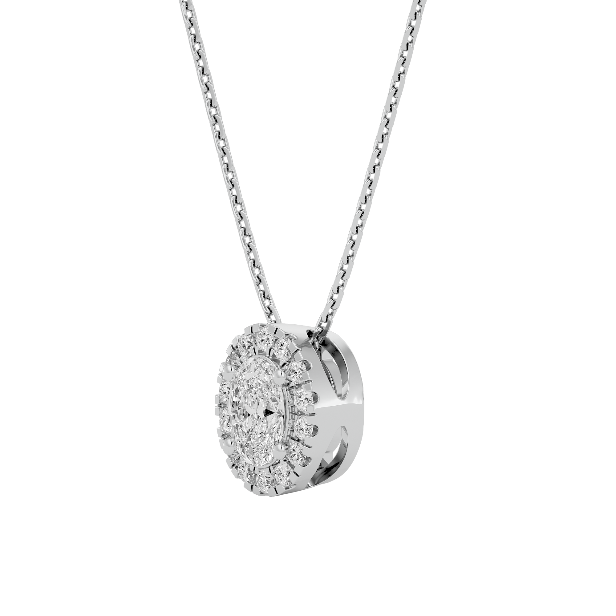 Majestic Radiance Lab Grown Diamond Pendant