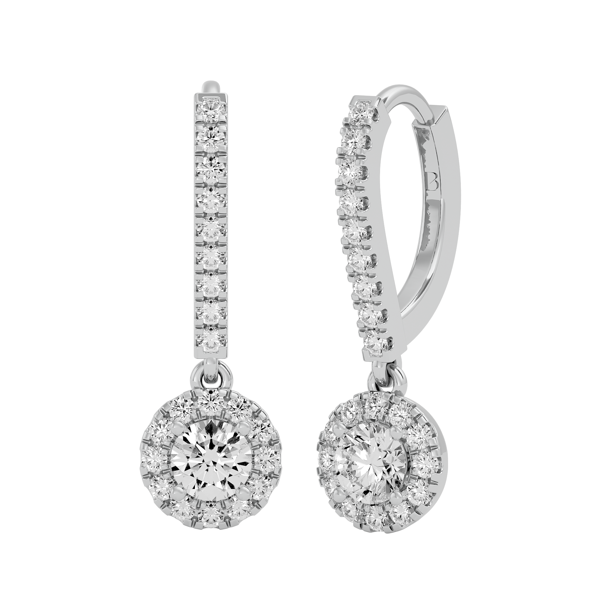 Infinite Grace Solitaire Lab Grown Diamond Earrings
