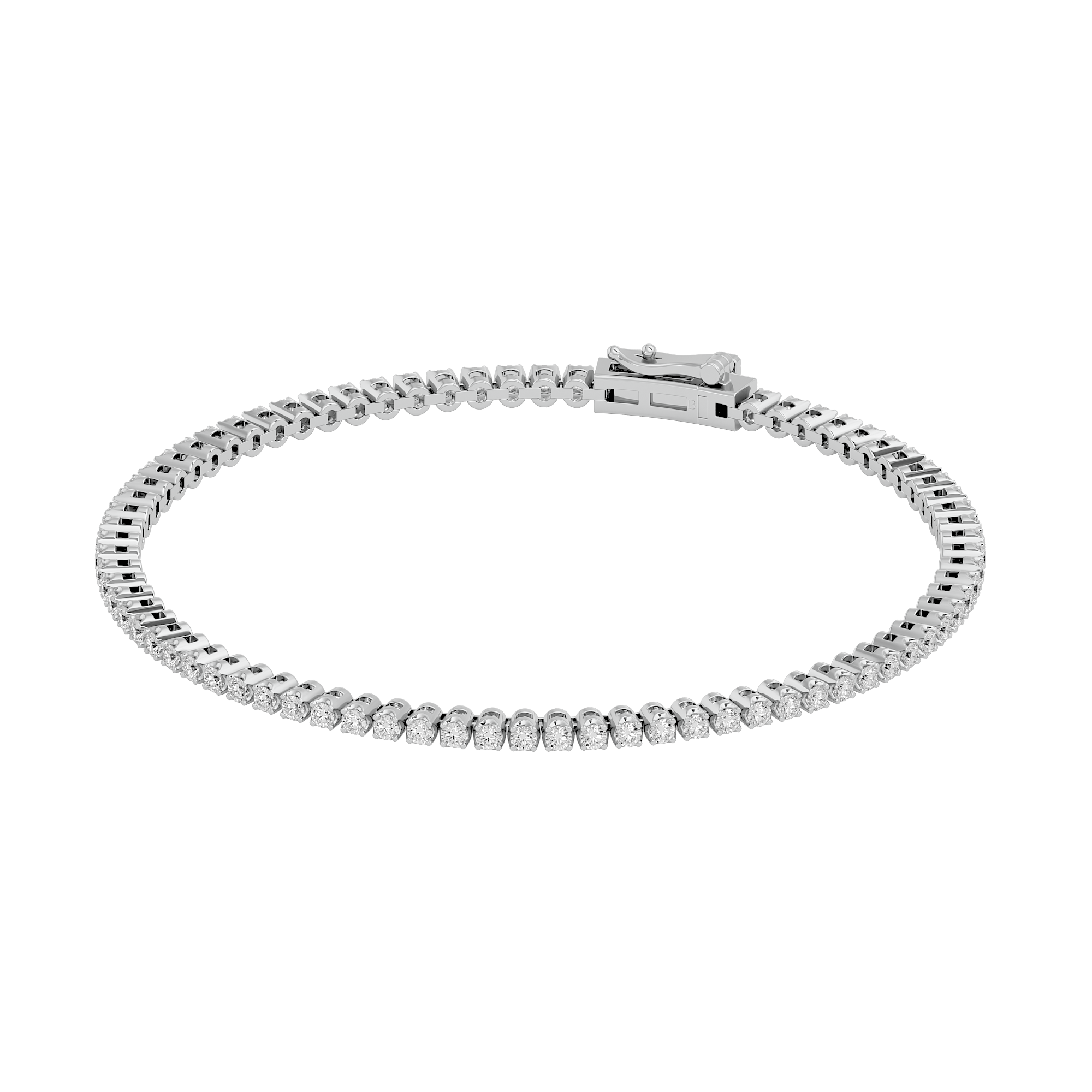 Celestial Harmony Tennis Lab Grown Diamond Bracelet