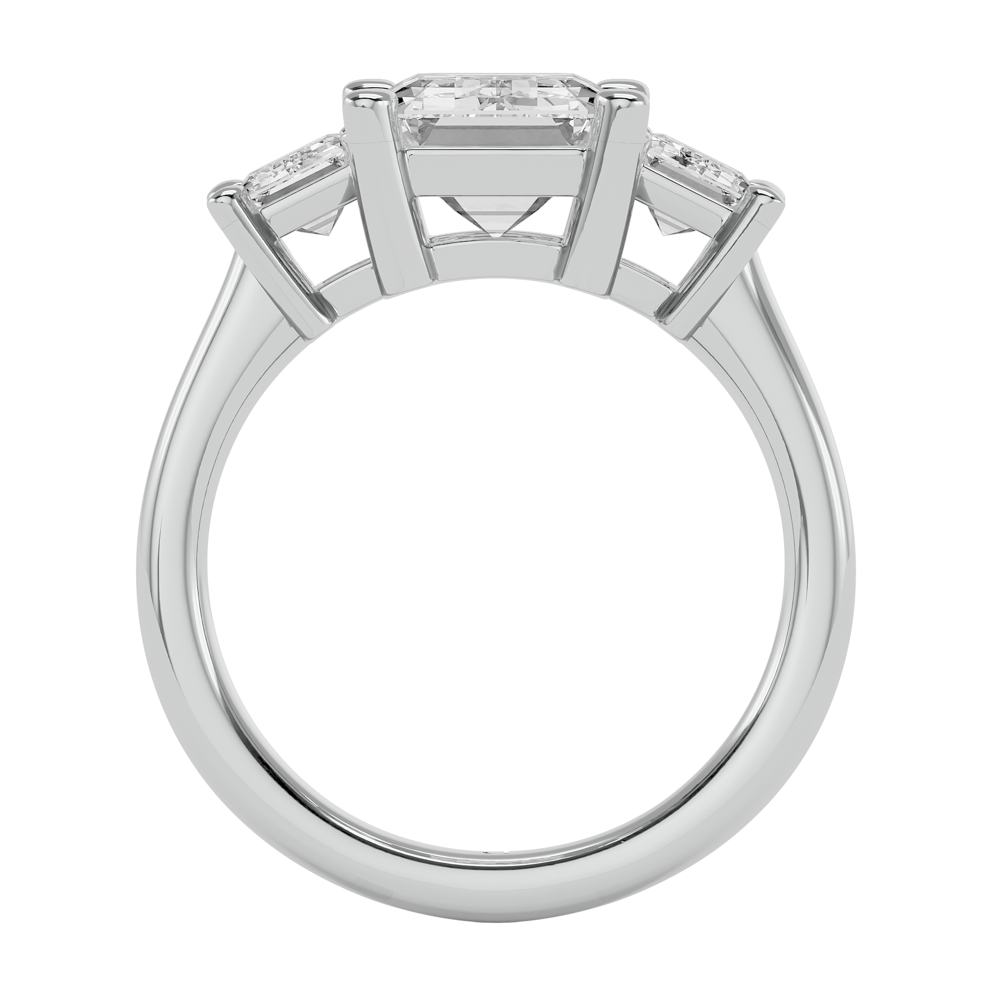 Ethereal Emerald Charm Ring