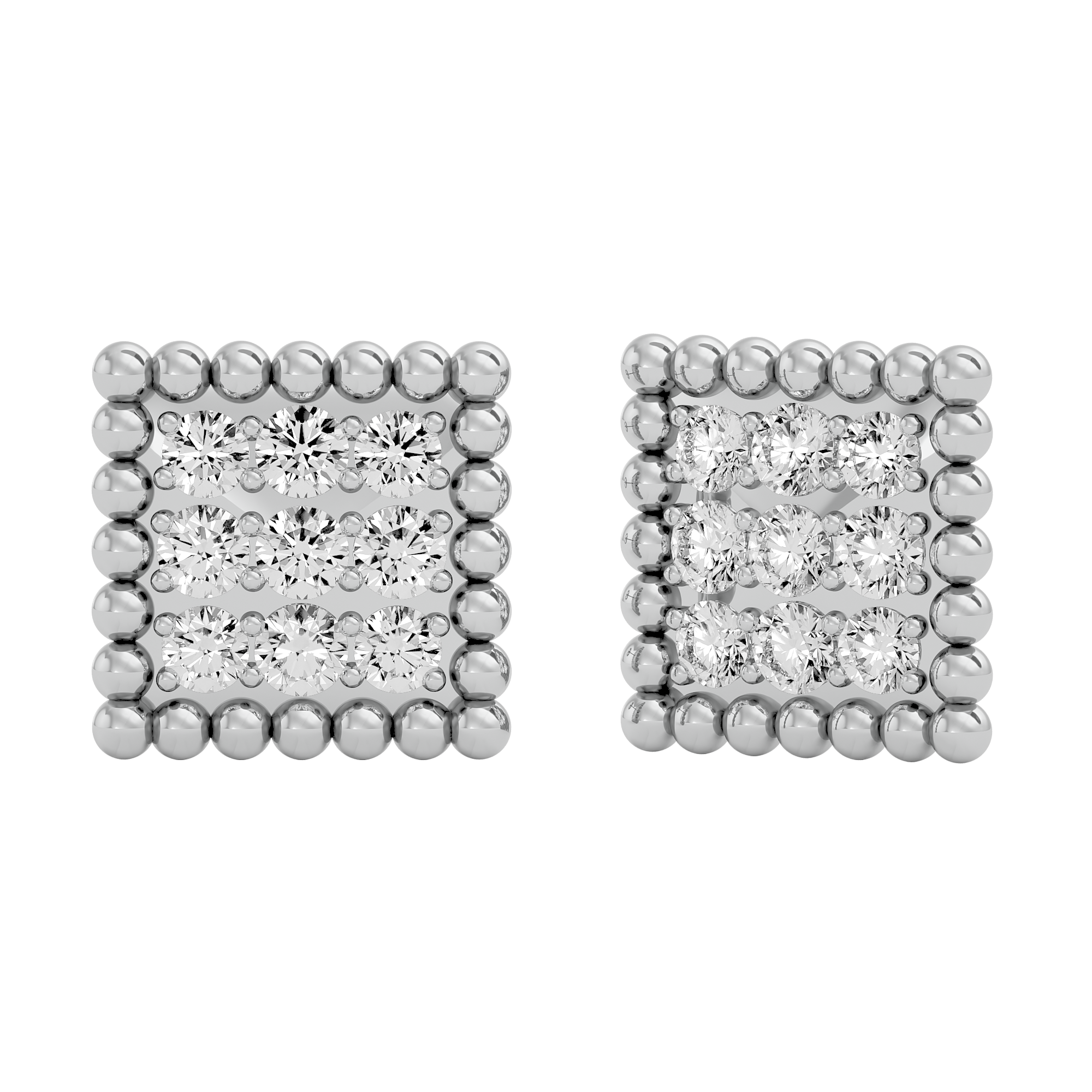 Opulent Bloom Lab Grown Diamond Earrings