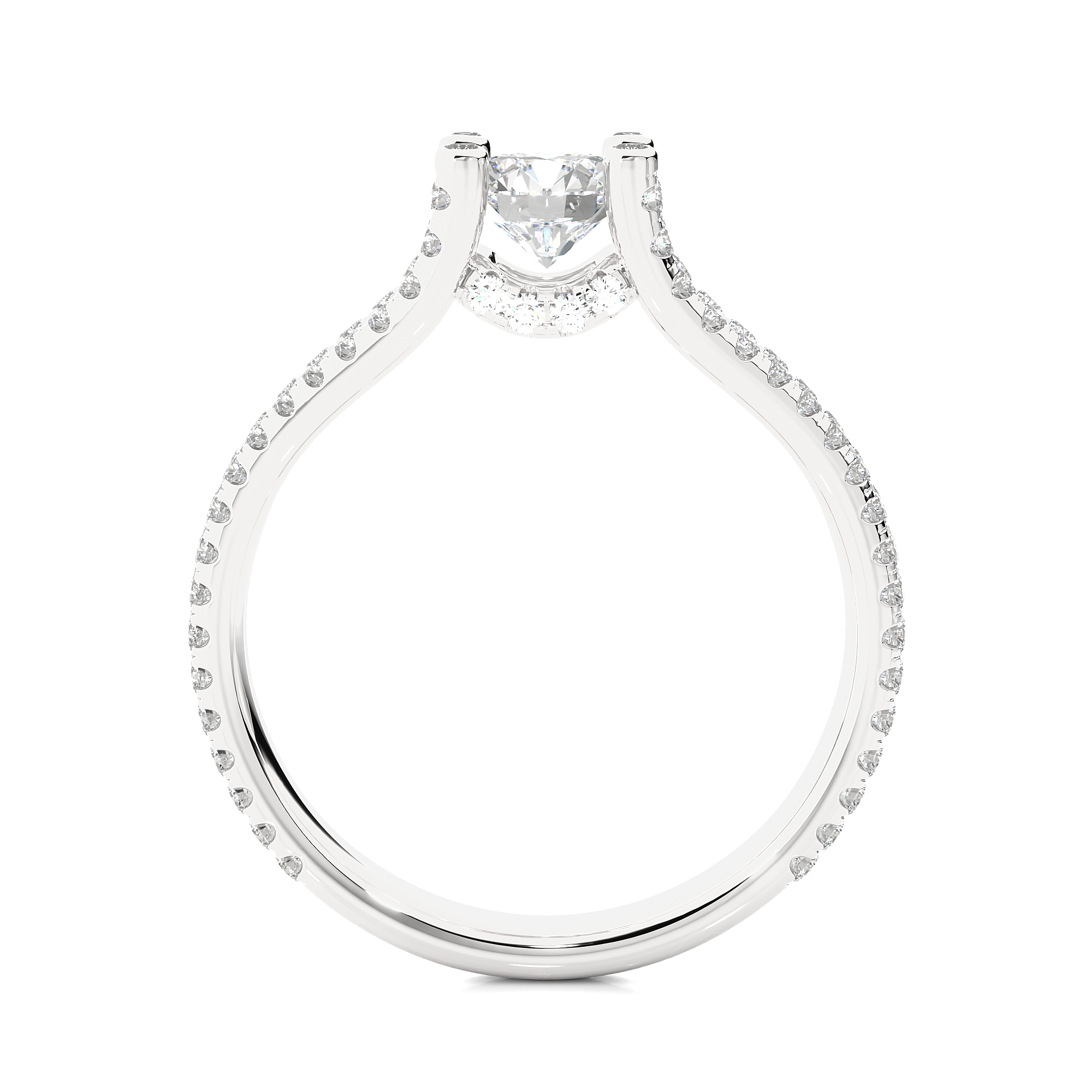 Riversong Solitaire Lab Grown Diamond Ring