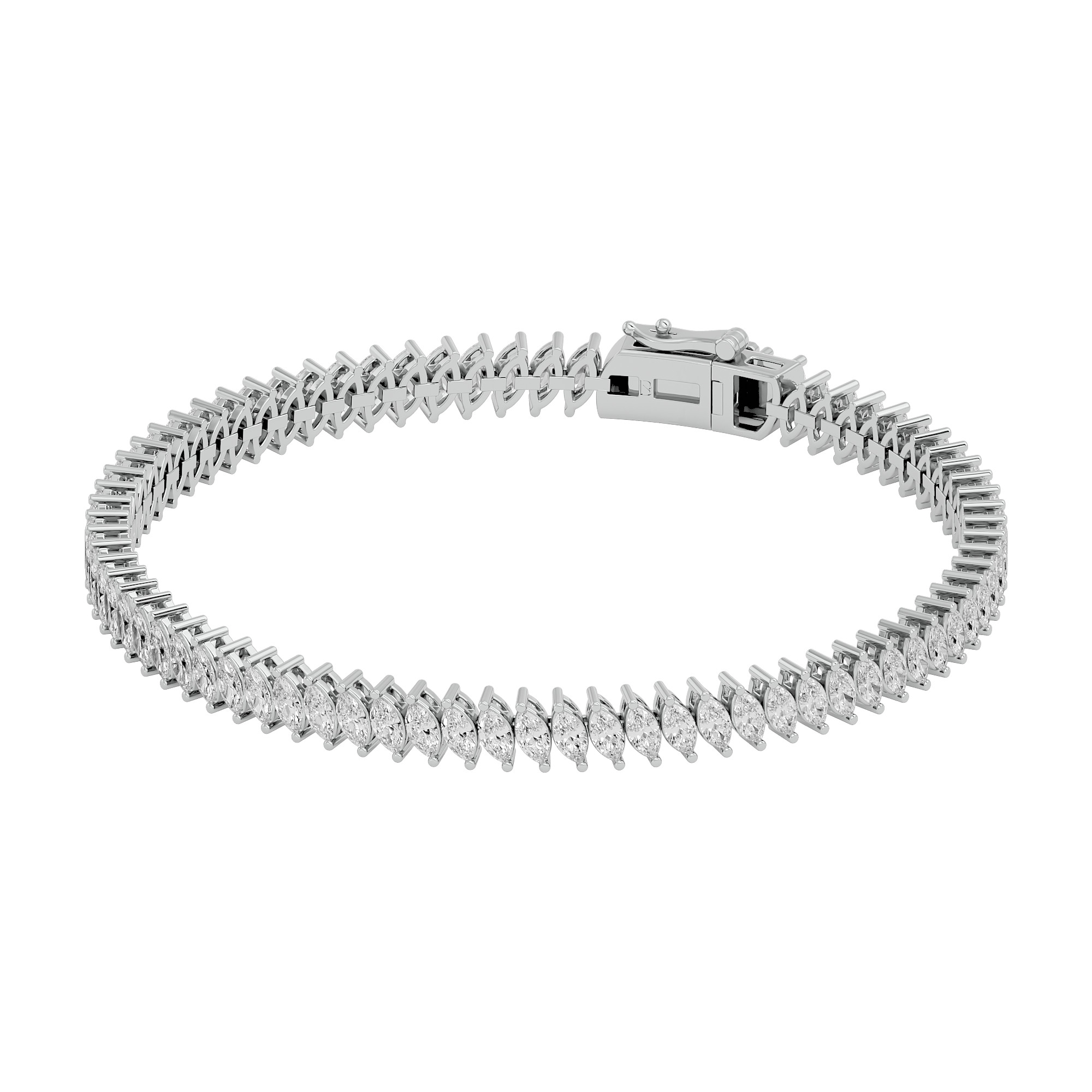 Elysian Radiance Lab Grown Diamond Bracelet