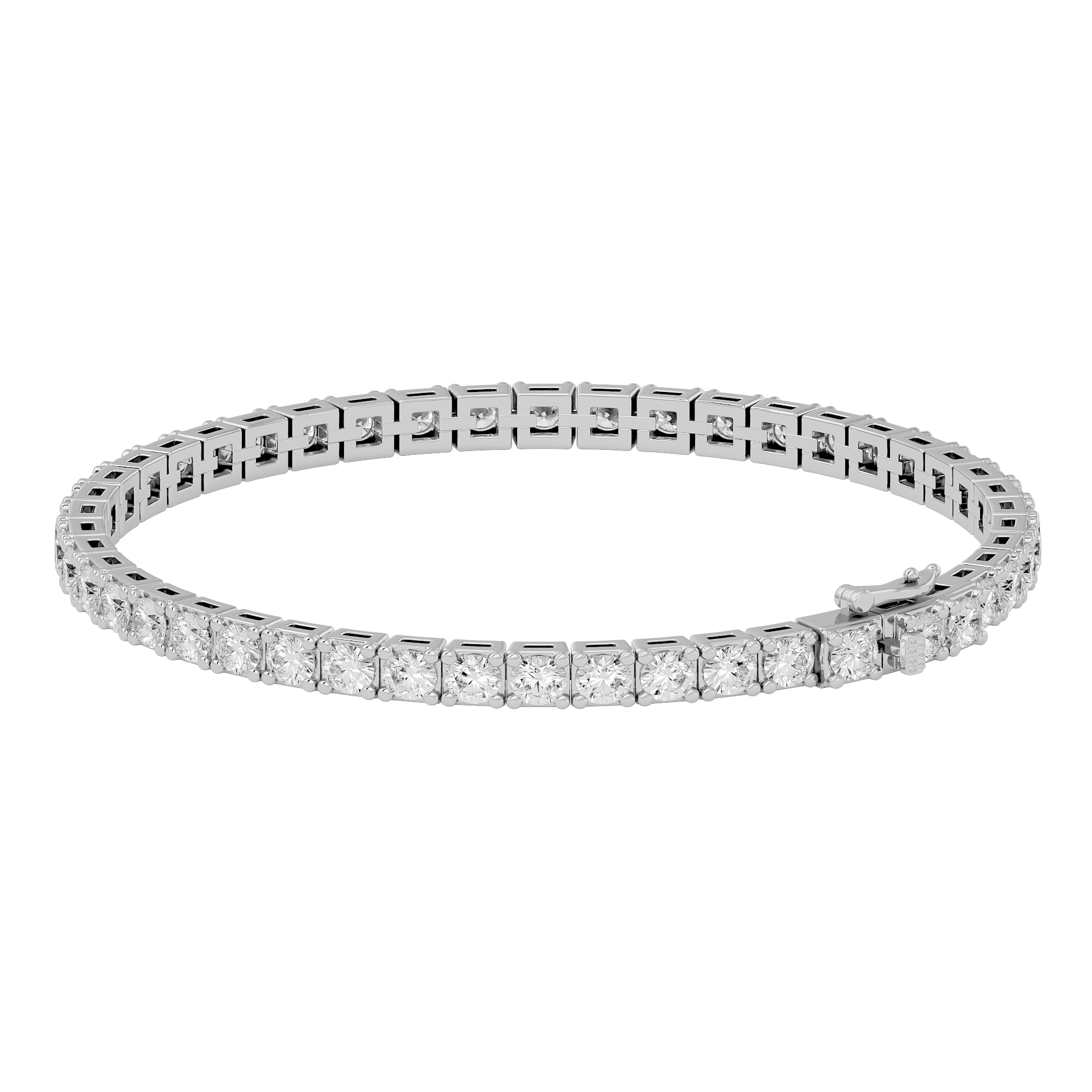 Ethereal Lab Grown Diamond Tennis Bracelet