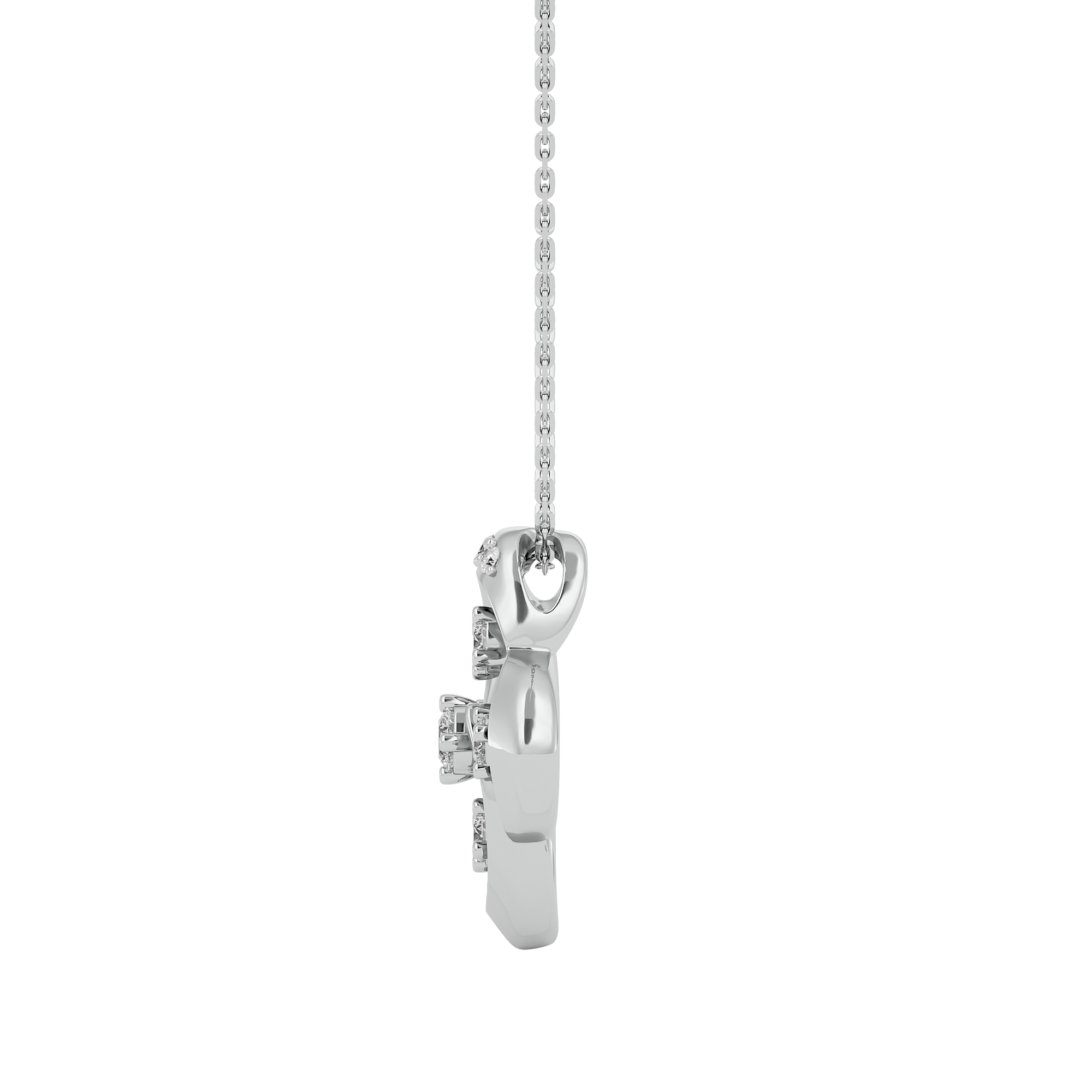 Regal Gleam Lab Grown Diamond Pendant