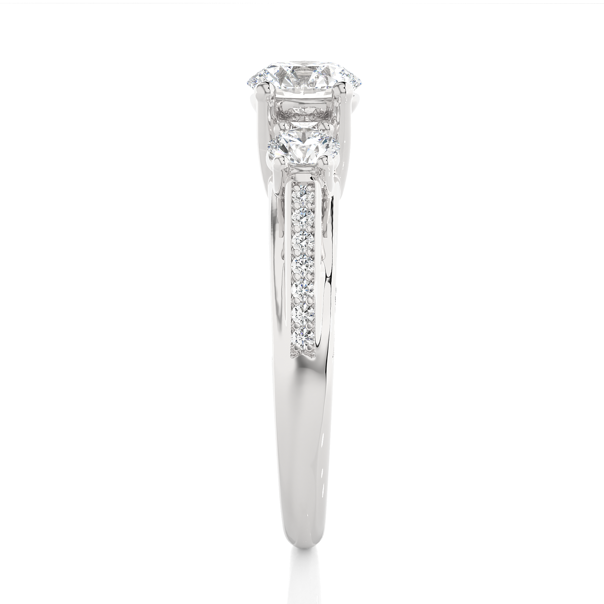 Sonnet Solitaire Lab Grown Diamond Ring