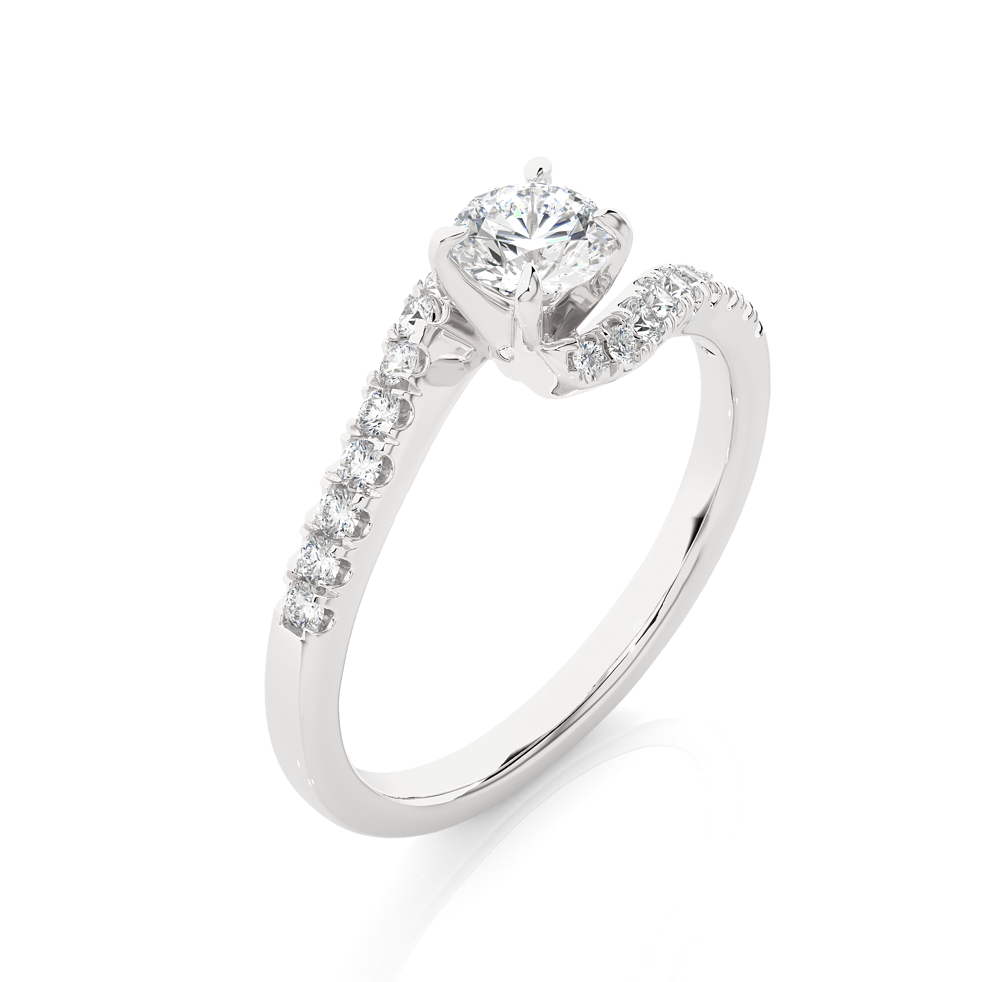 Polaris Solitaire Lab Grown Diamond Ring