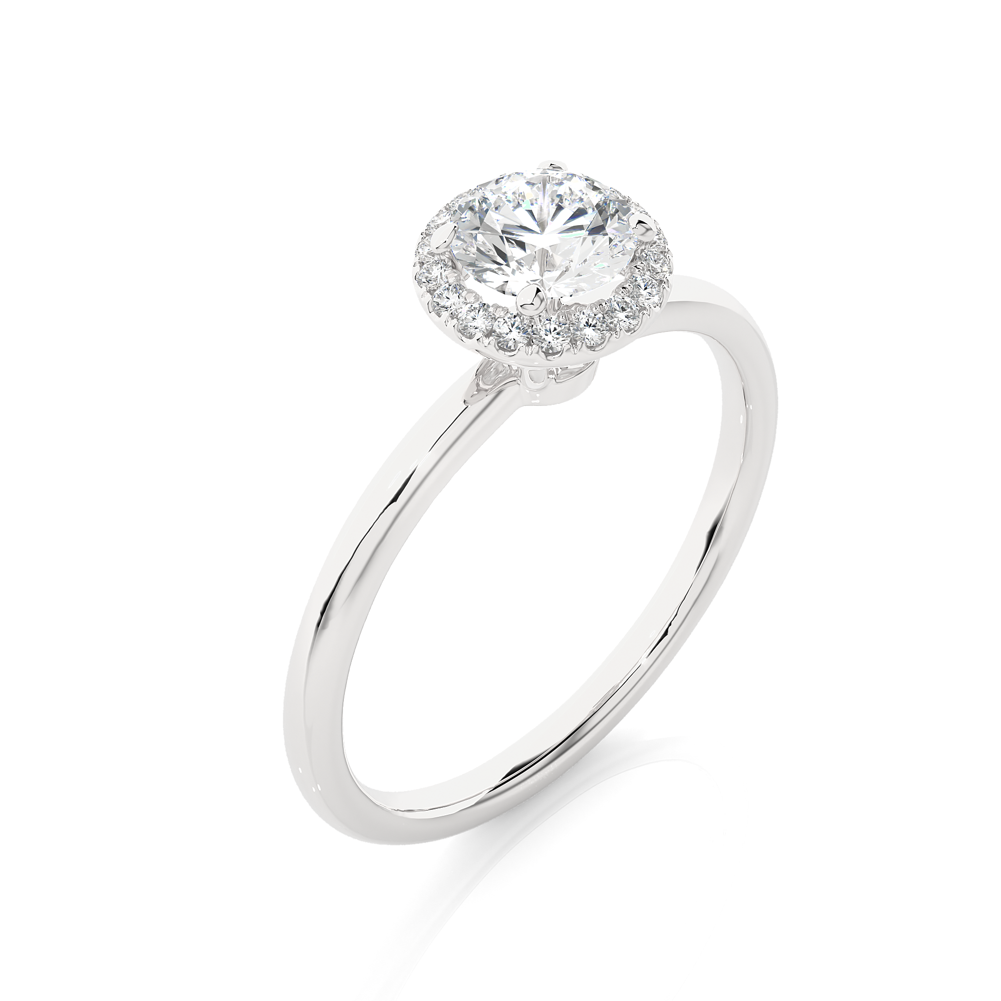 Fresia Solitaire Lab Grown Diamond Ring