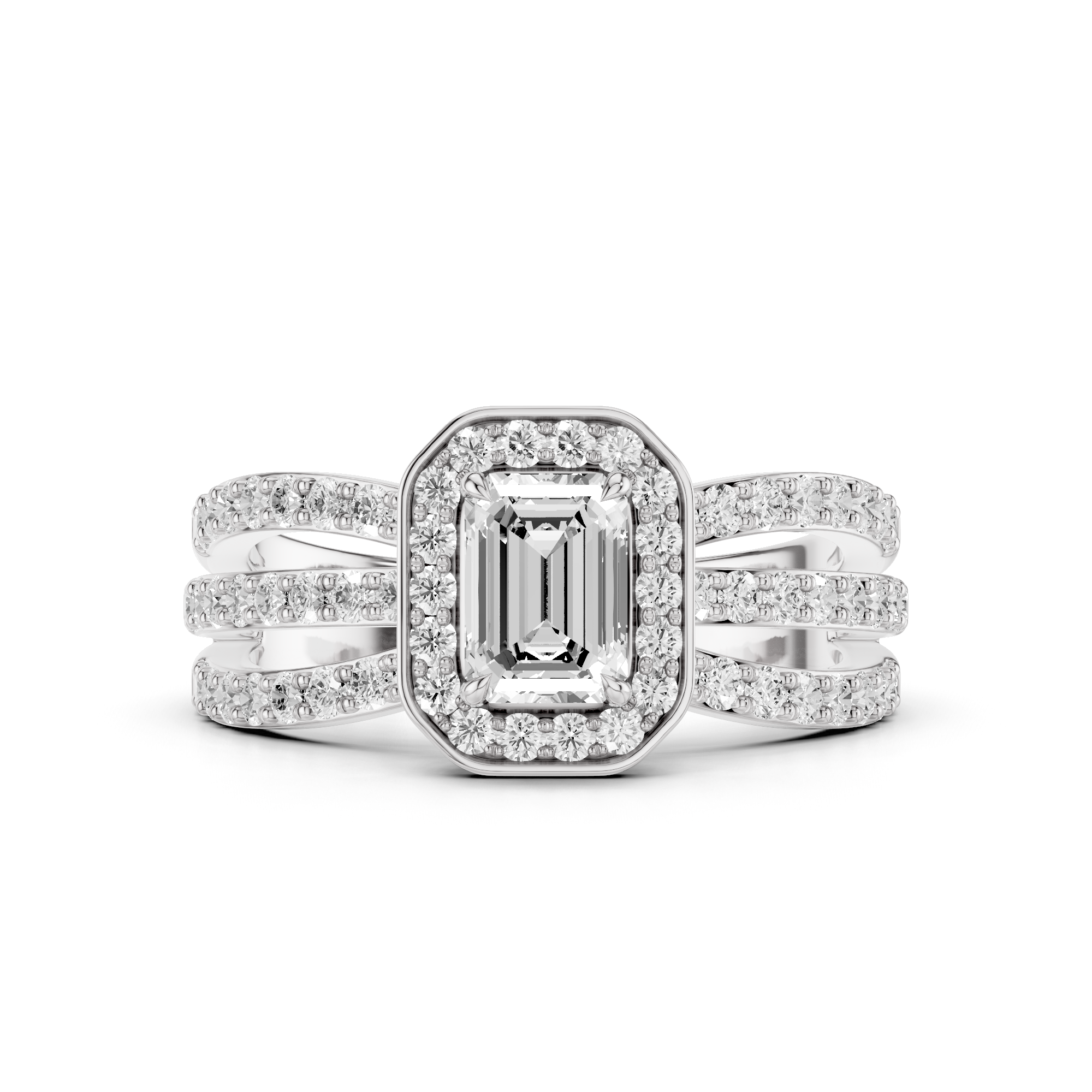 The Virelith Emerald Diamond Ring