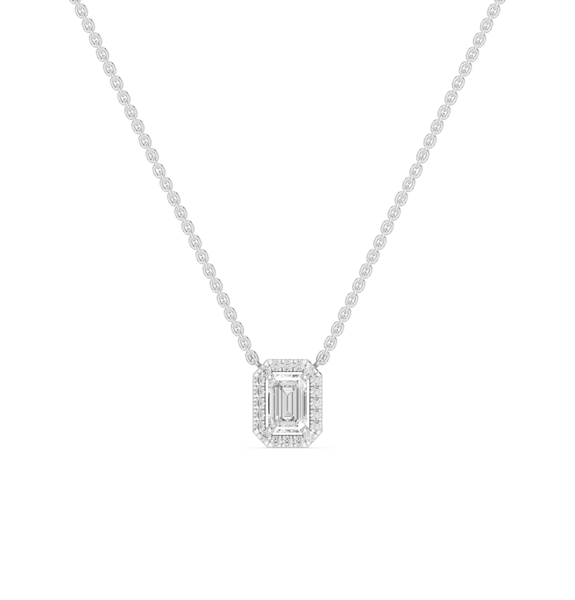 The Vaelora Prism Diamond Pendant