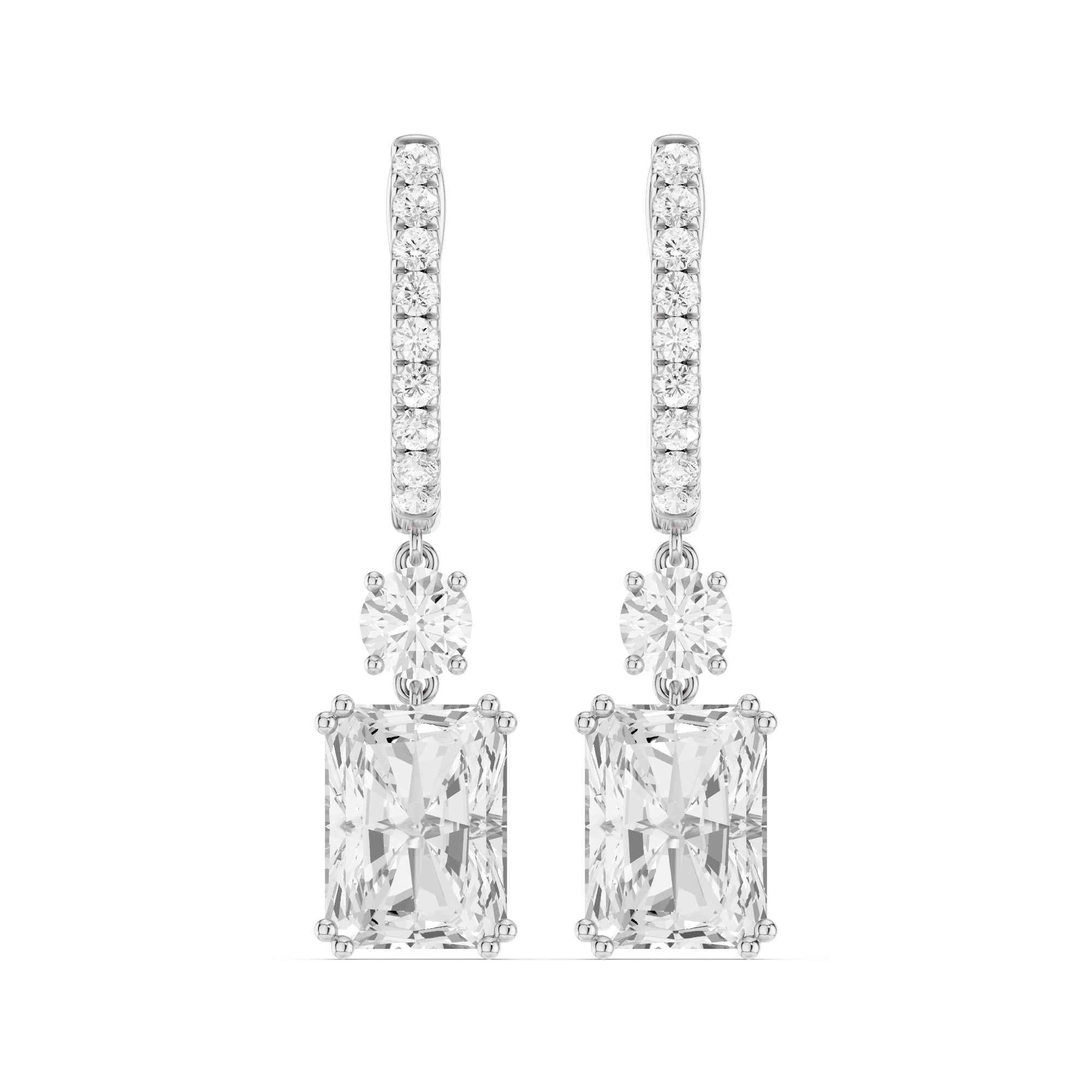 Orlina Lab Grown Diamond Earrings