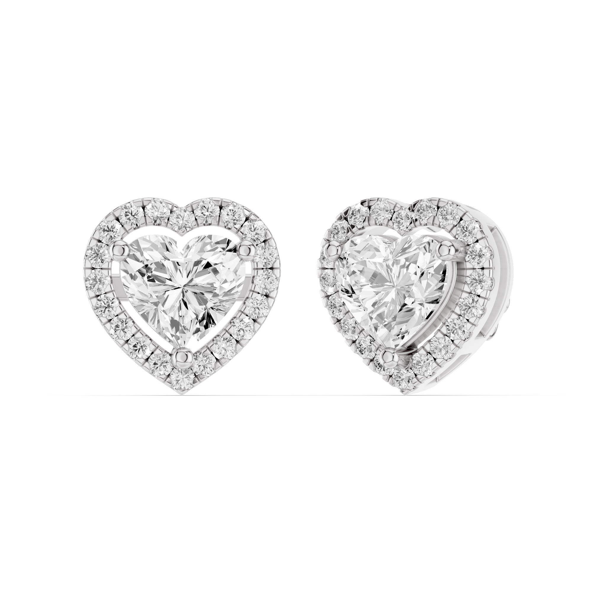 The Amorette Royale Diamond Earrings