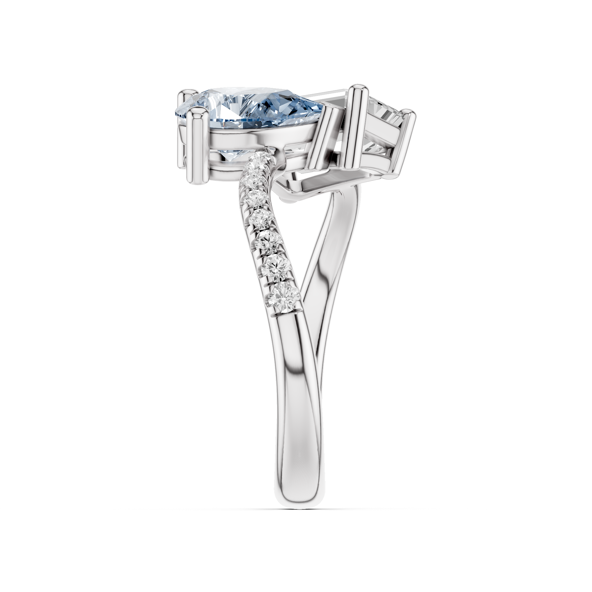 The Aurevienne Trinity Diamond Ring