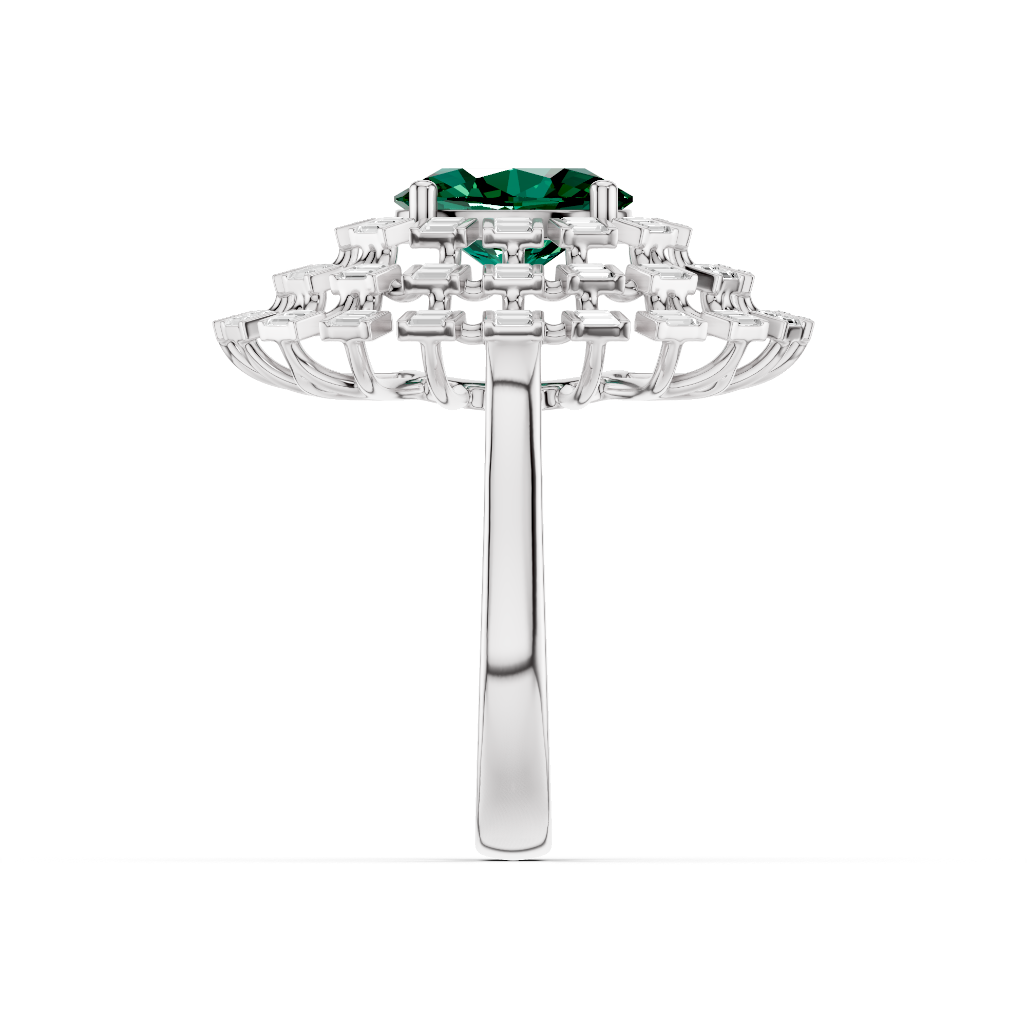 The Valençe Baguette Lab Grown Diamond Ring