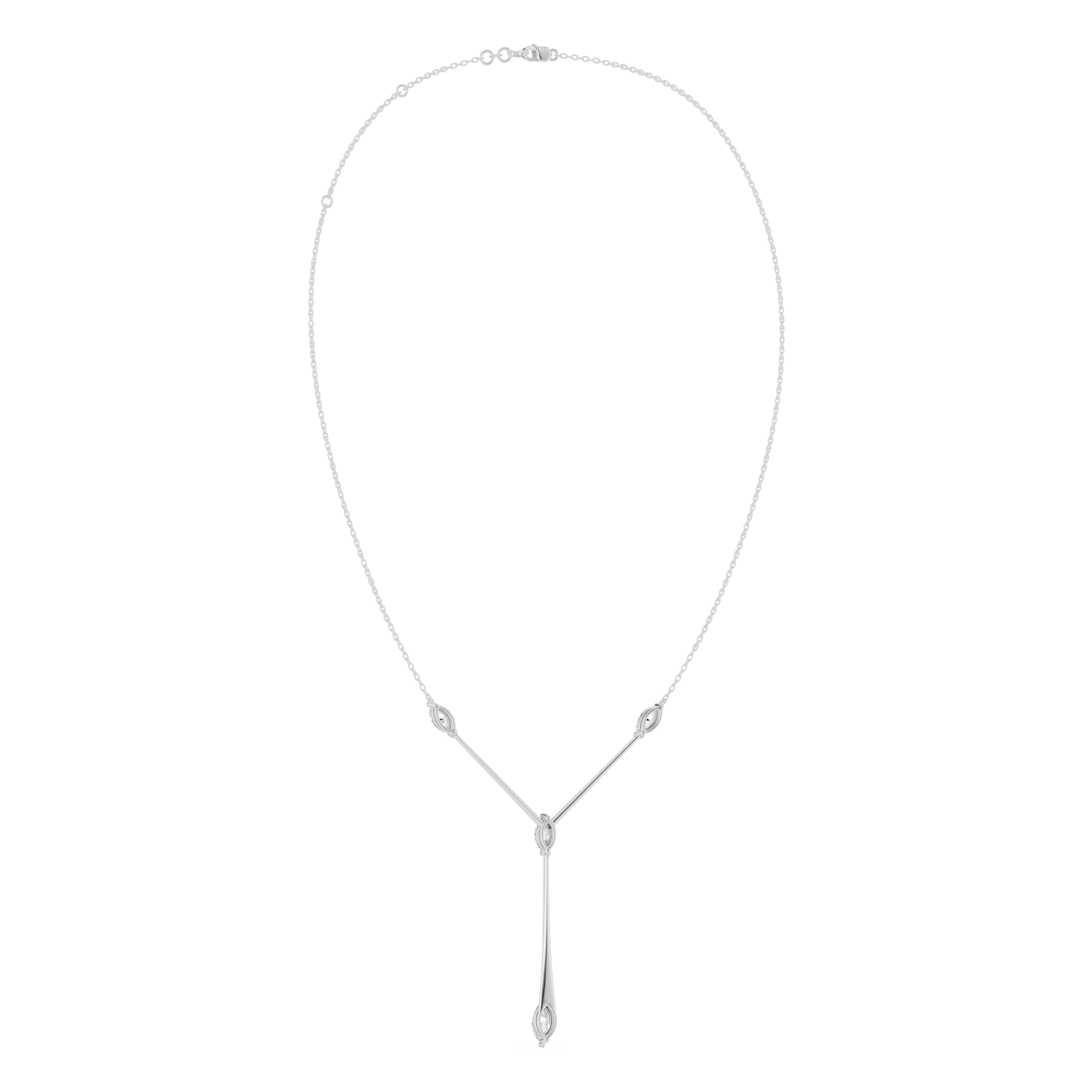 The Zyraelle Marquise Diamond Pendant